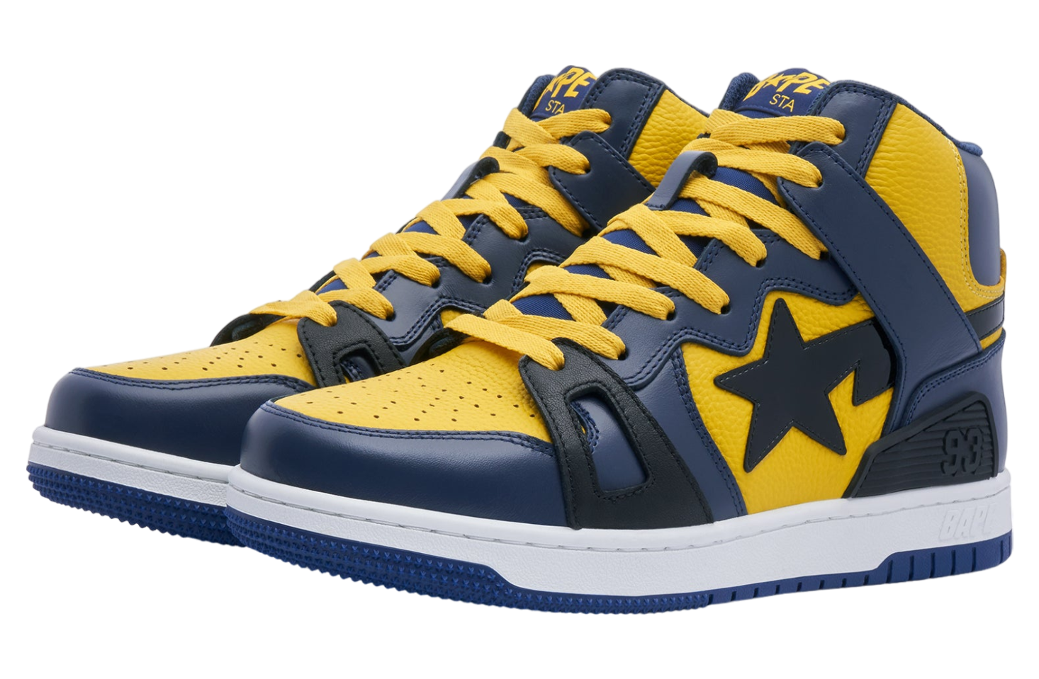 Bape Sta 93 HI WMNS Yellow