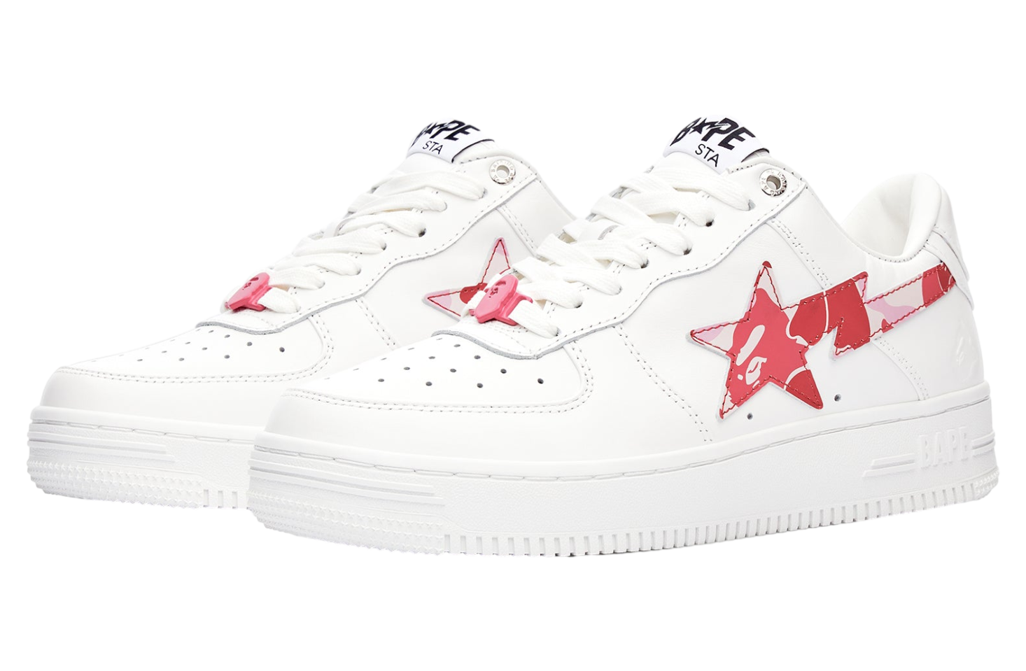 Bape Sta Abc Camo WMNS Pink / White