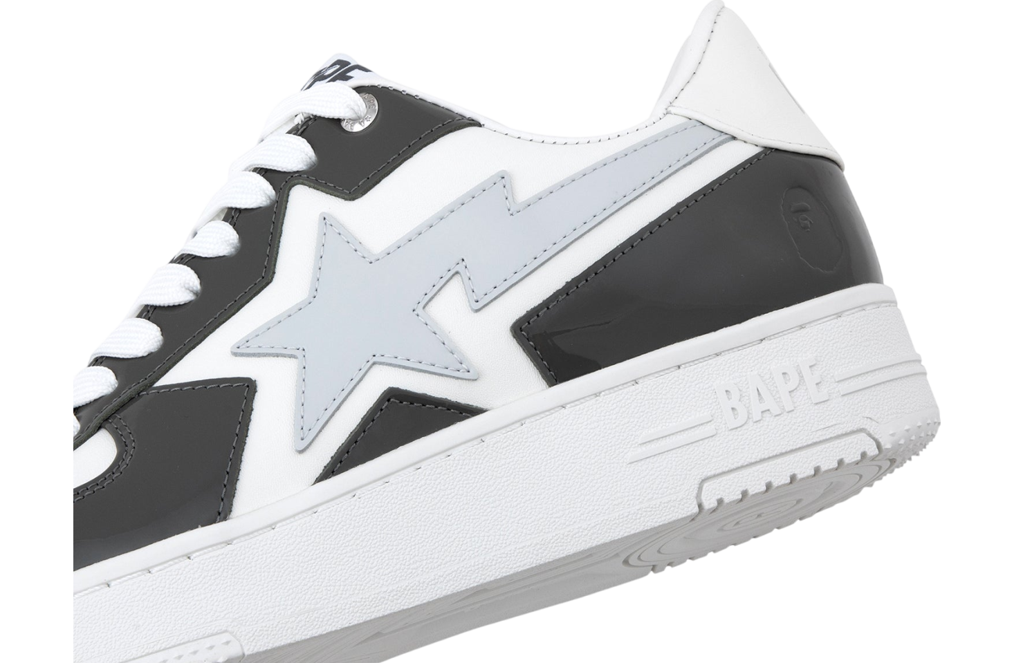 Bape Sta Icon #2 Gray / White
