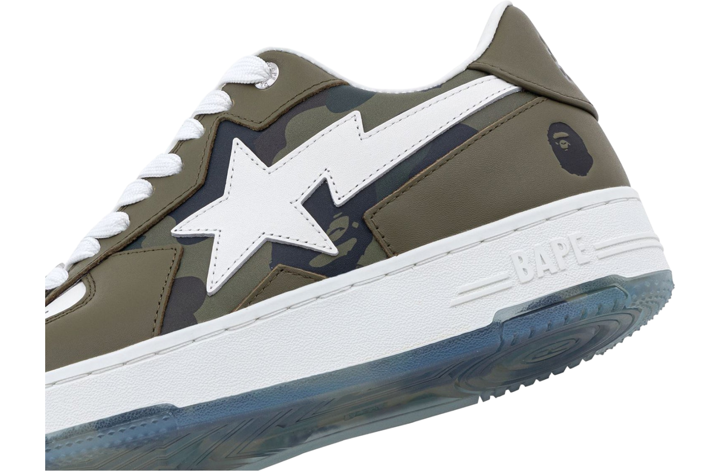 Bape Sta Icon #2 WMNS Olive Drab