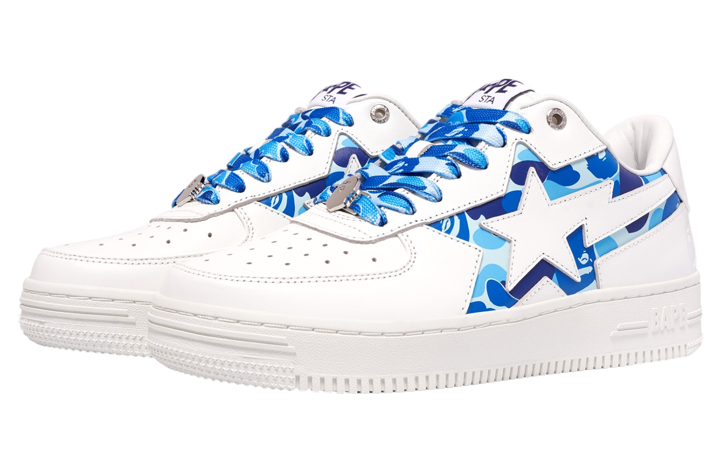 Bape Sta Icon Abc Camo Blue