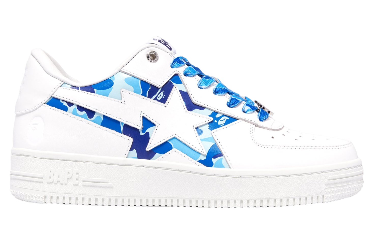 Bape Sta Icon Abc Camo Blue