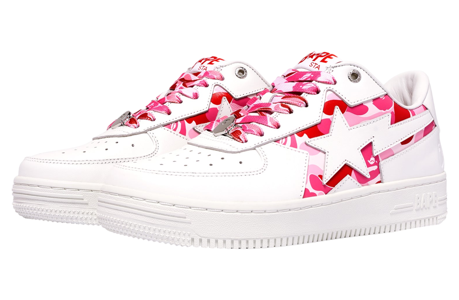 Bape Sta Icon Abc Camo Pink