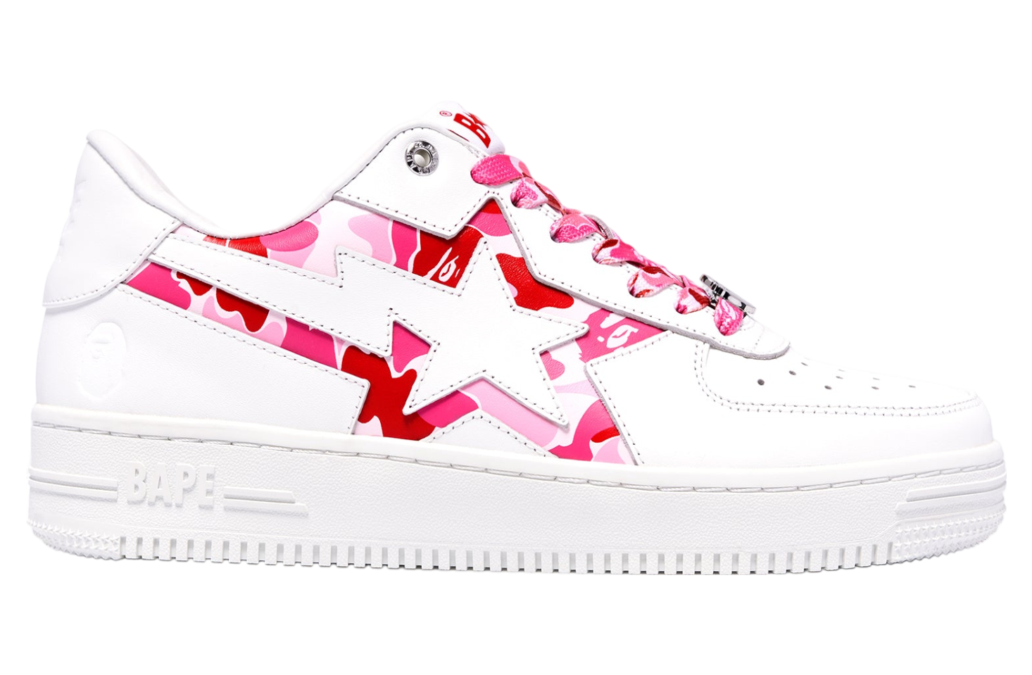 Bape Sta Icon Abc Camo WMNS Pink