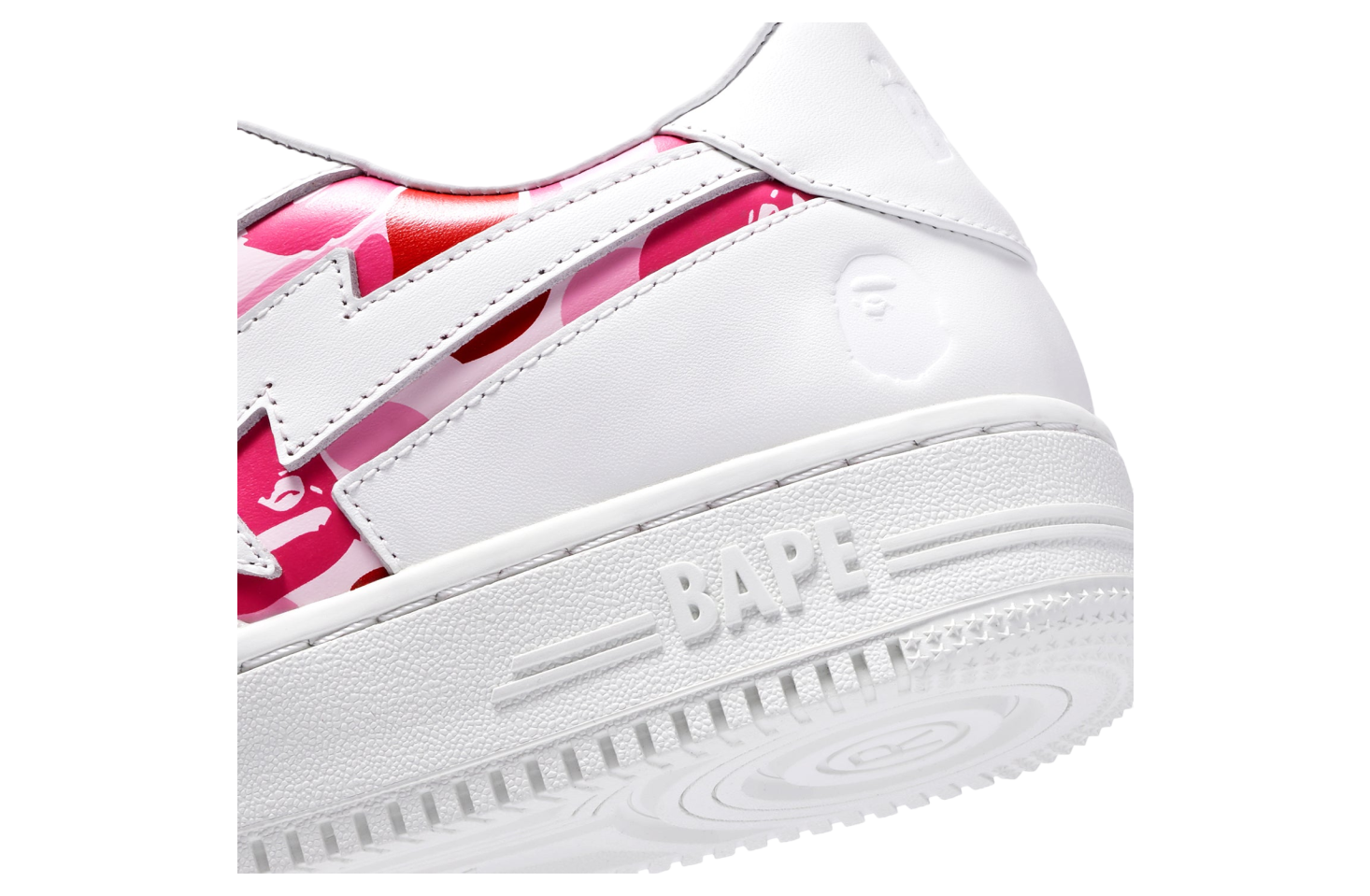 Bape Sta Icon Abc Camo WMNS Pink