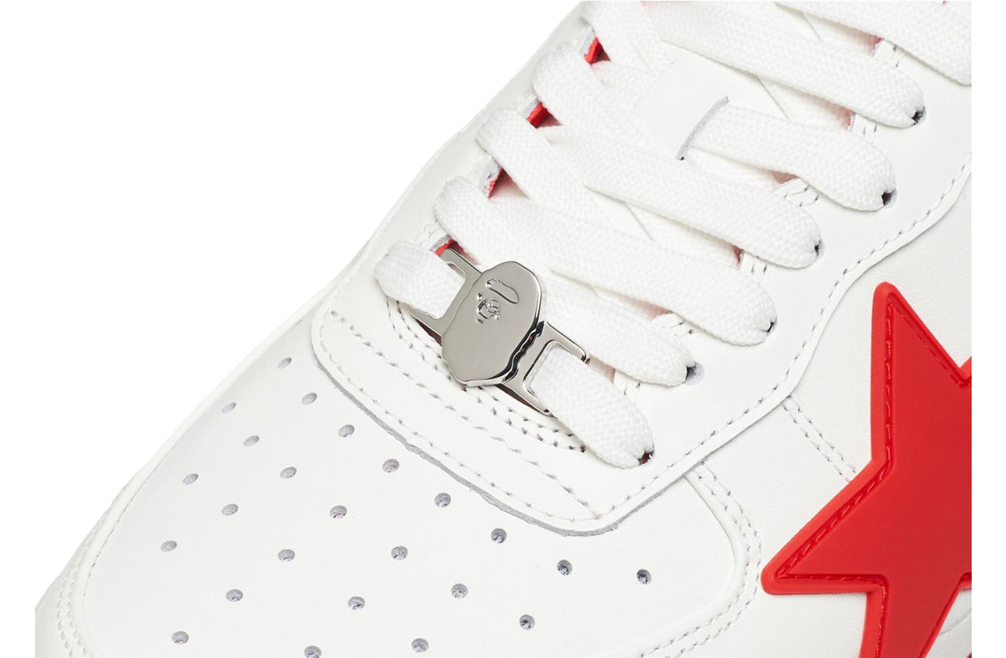 Bape Sta OS #2 White / Red