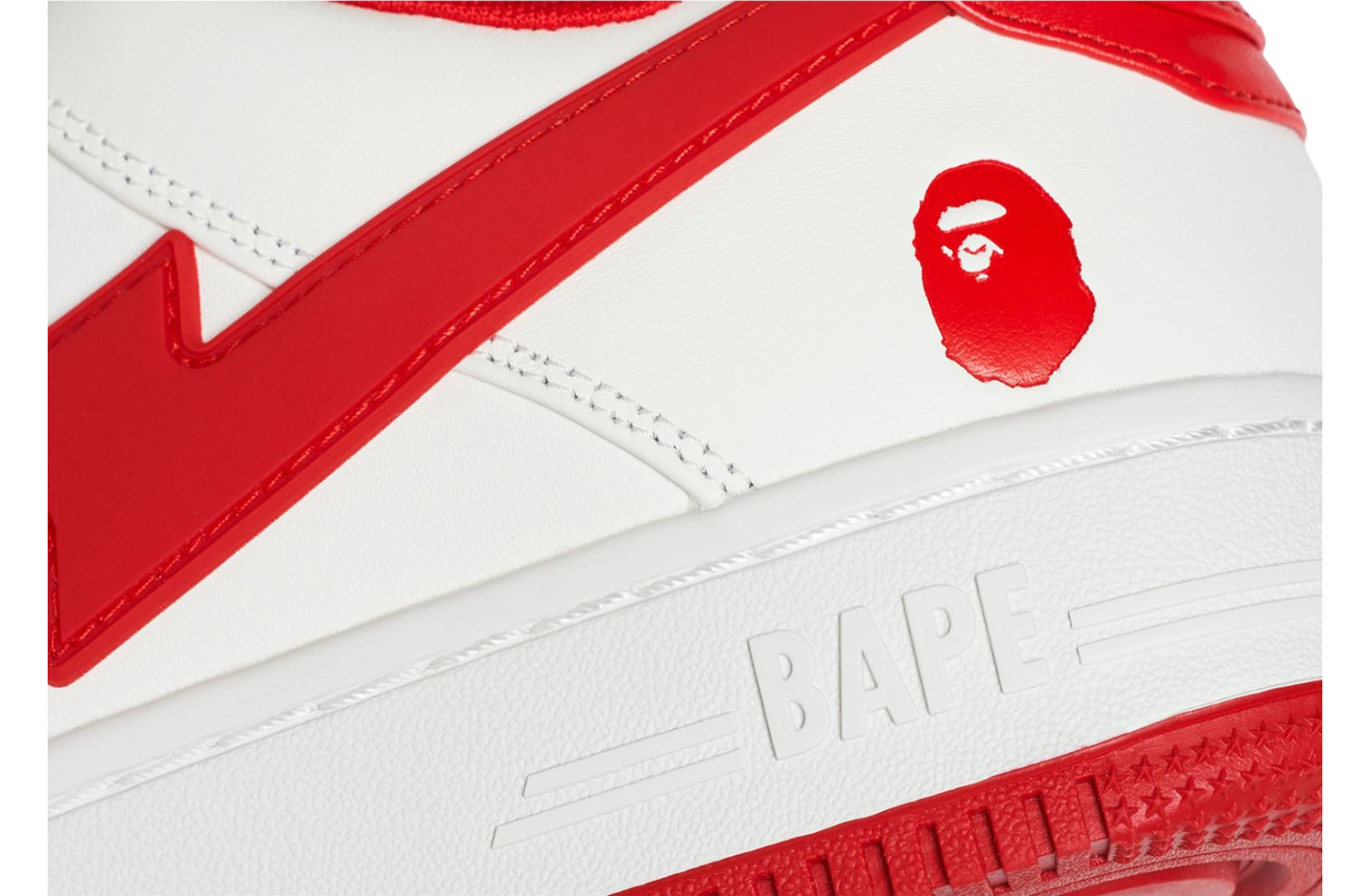 Bape Sta OS #2 White / Red