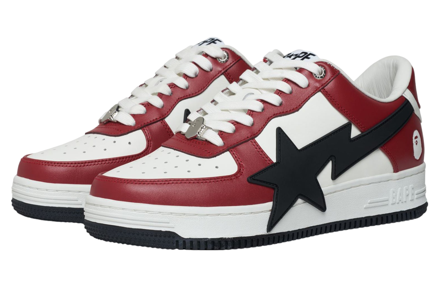 Bape Sta OS #2 White / Red / Black