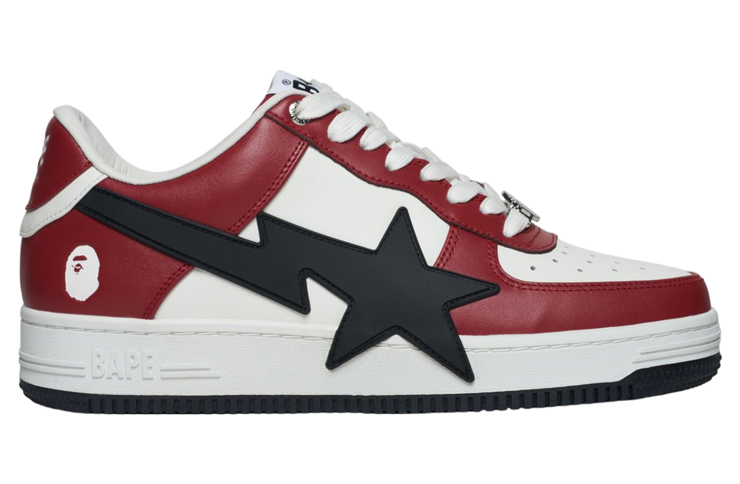 Bape Sta OS #2 White / Red / Black