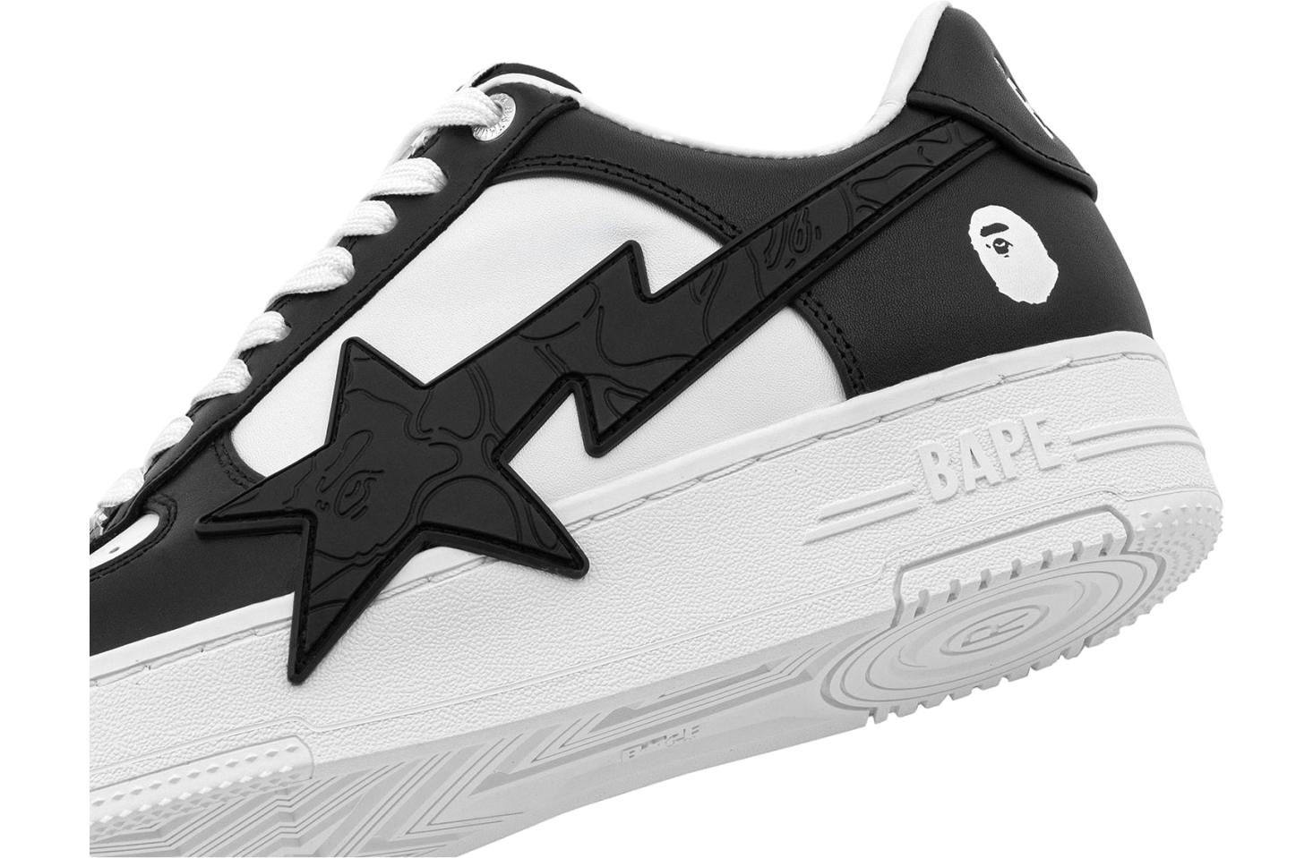 Bape Sta OS #2 WMNS Black / Black / White