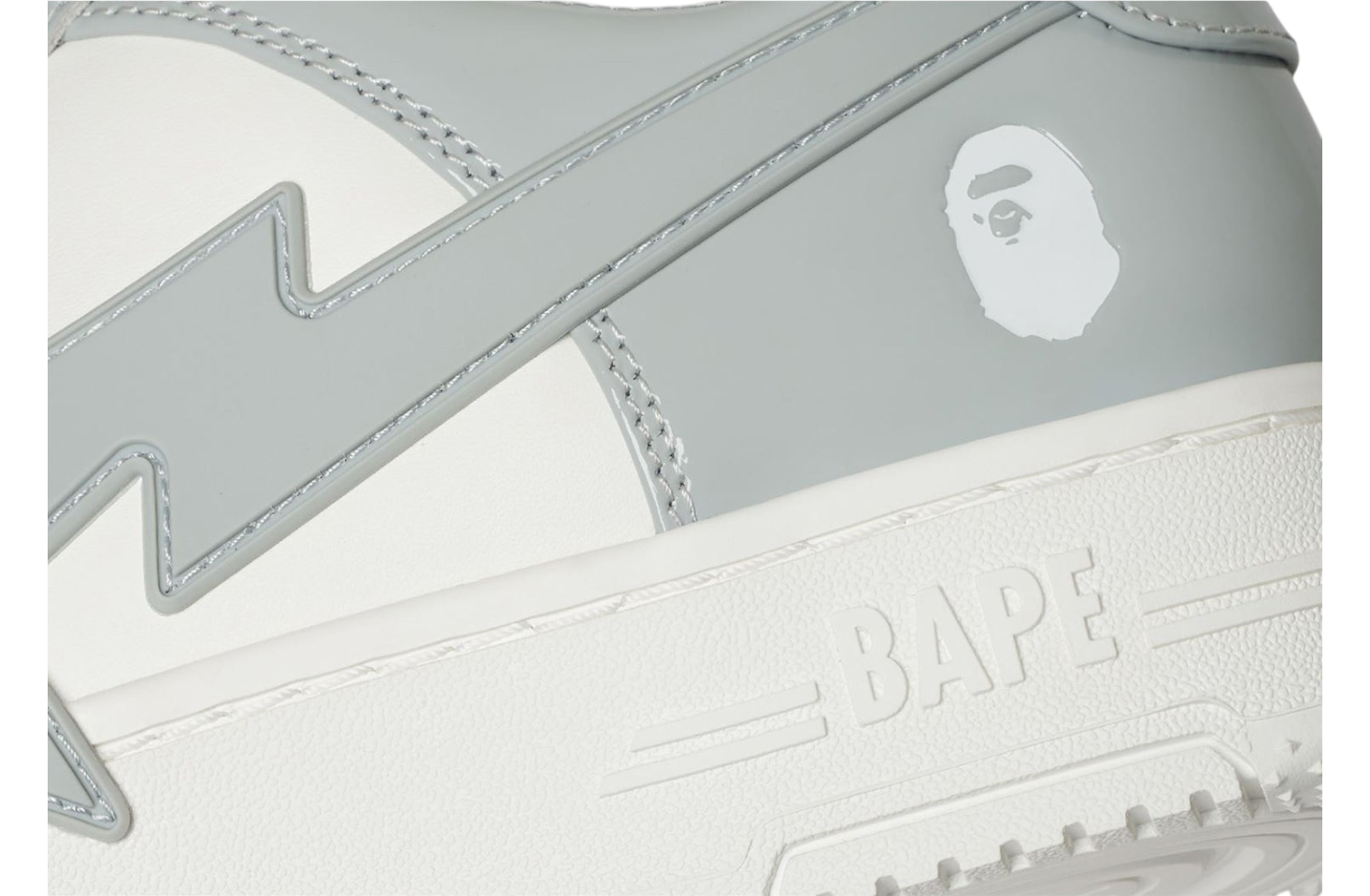 Bape Sta OS #3 Gray