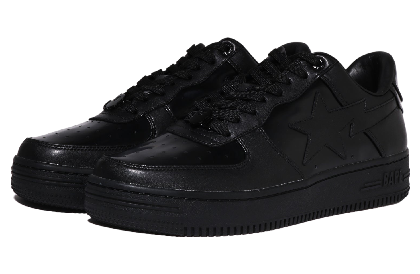 Bape Sta Quilt Tassel Black