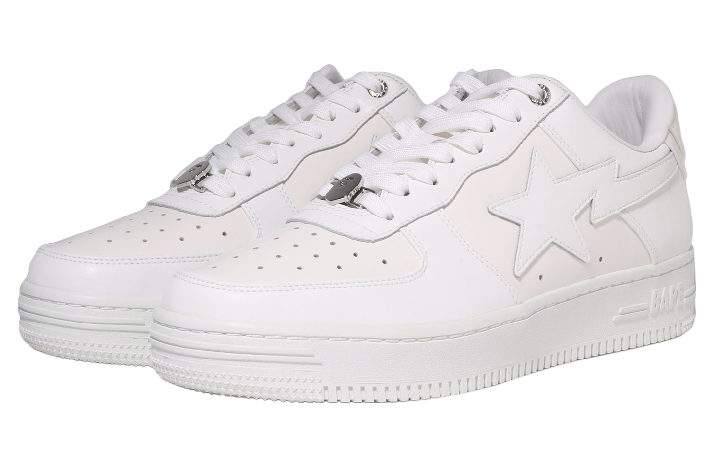 Bape Sta Quilt Tassel White