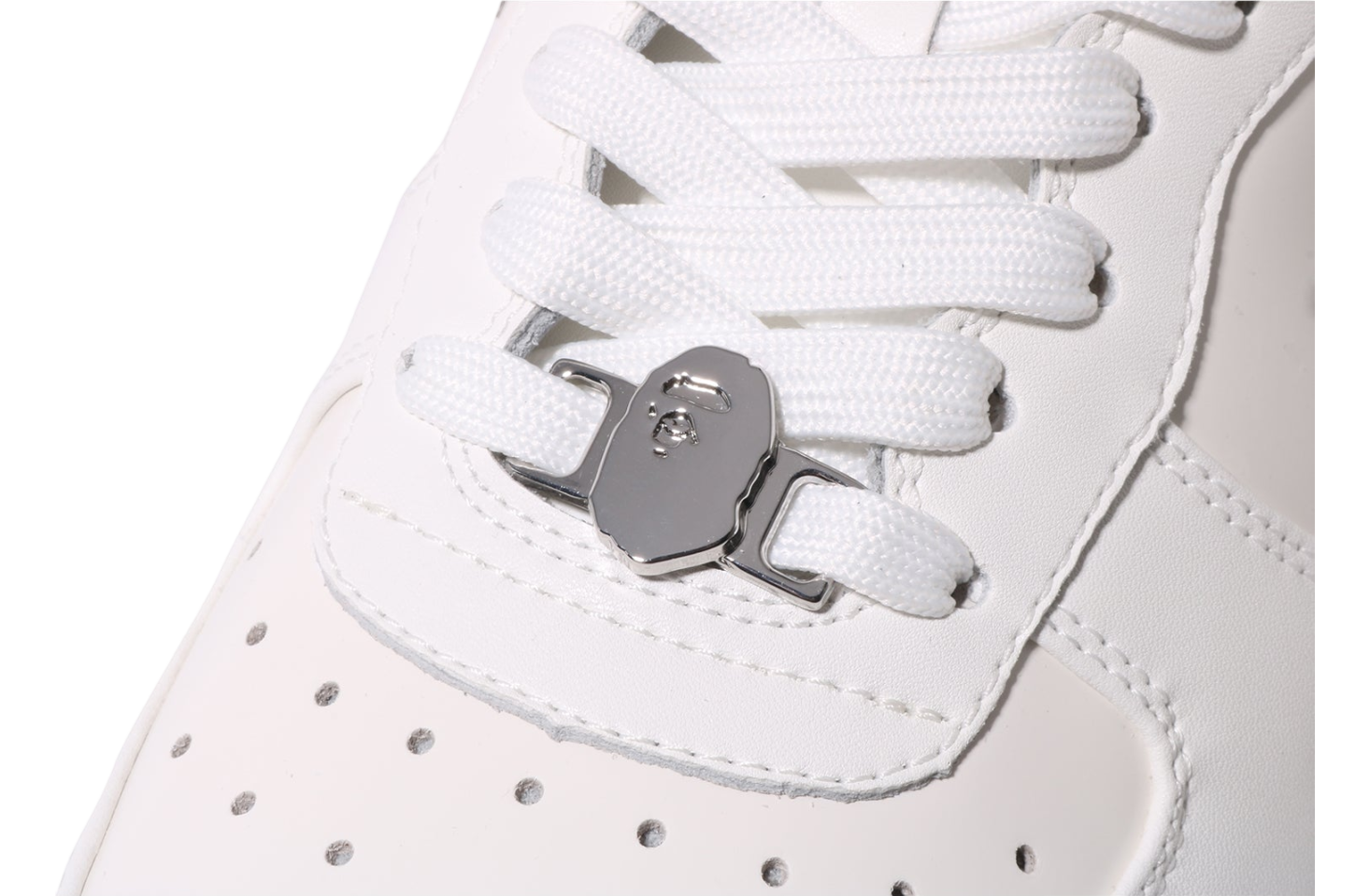 Bape Sta Quilt Tassel White