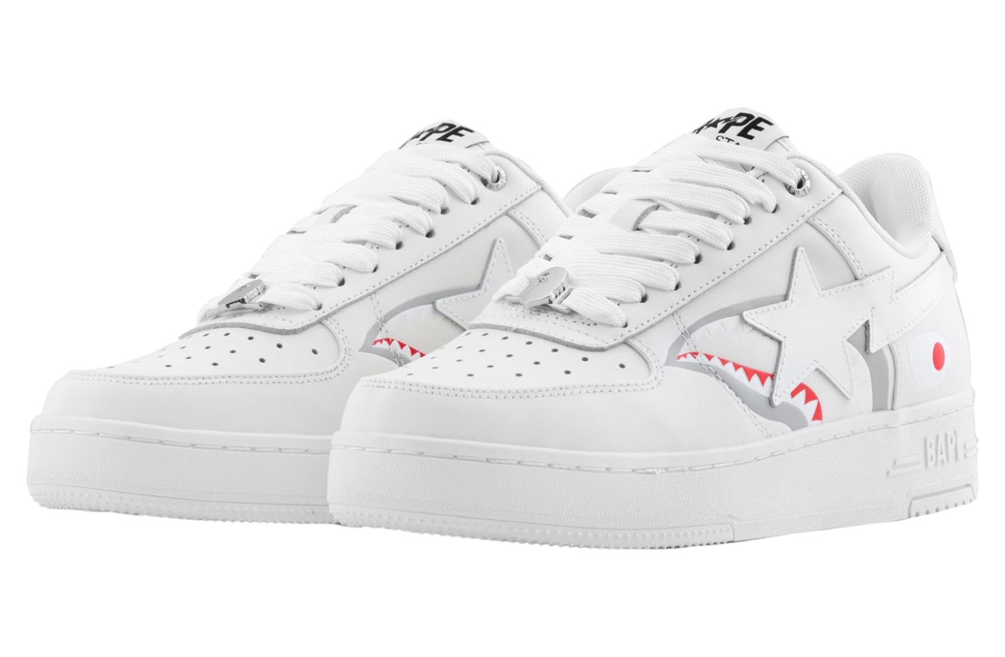 Bape Sta Shark #2 White - Aug 2025 - 1L80-191-302-White