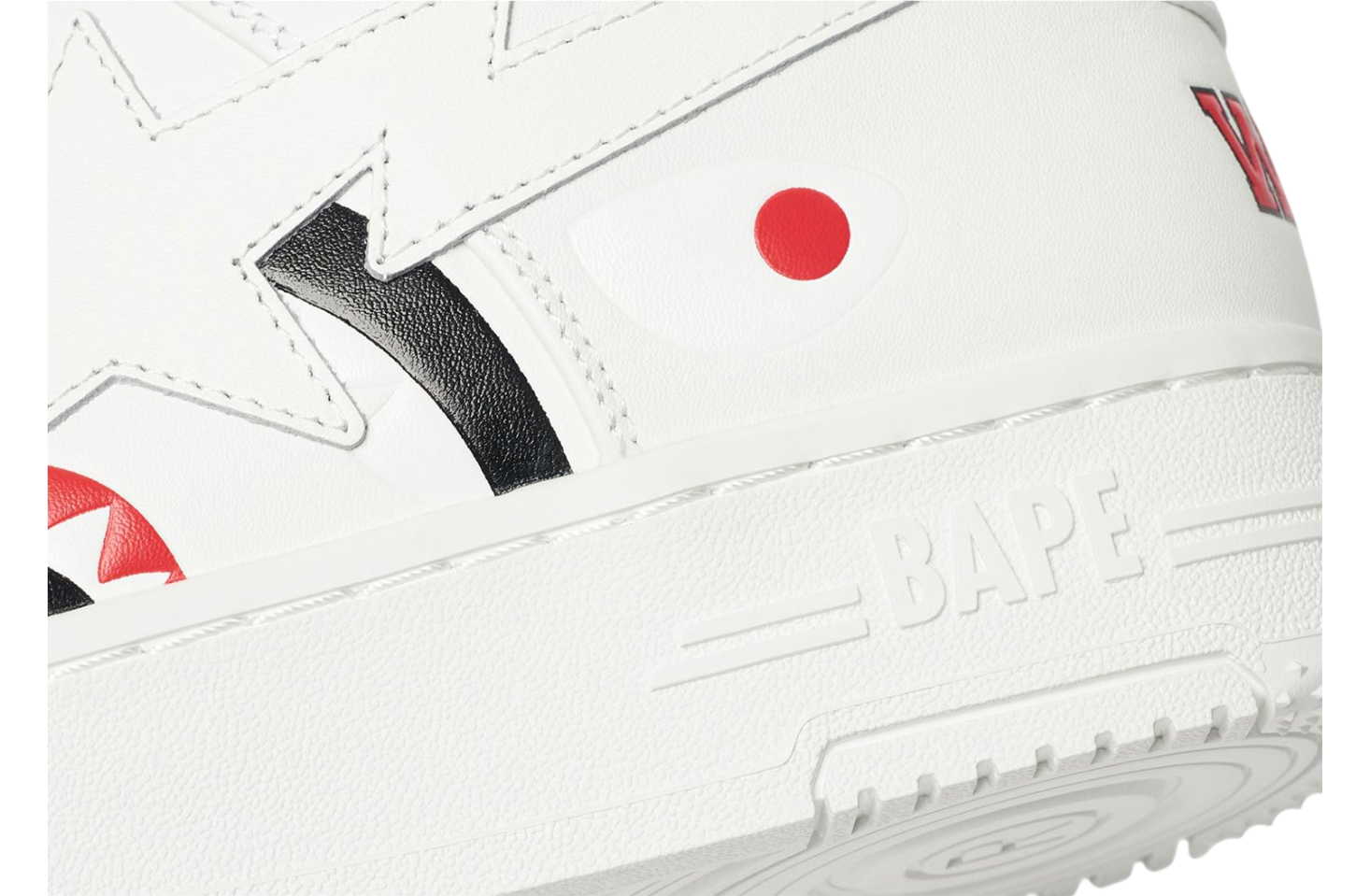 Bape Sta Shark White