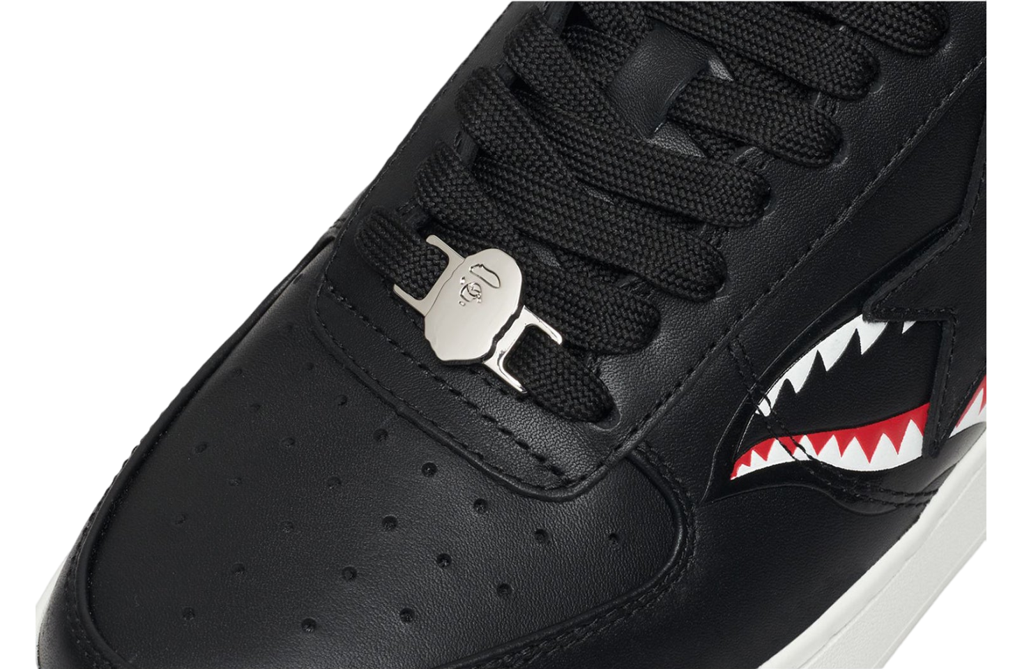 Bape Sta Shark WMNS Black Sep 2024 1K80 291 307 Black KicksOnFire