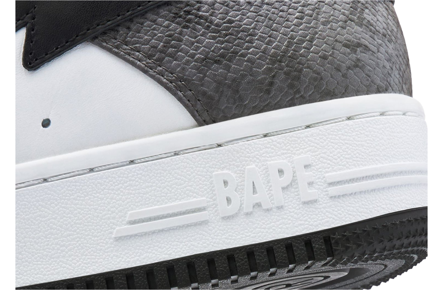 Bape Sta Snake WMNS Black / Grey / White