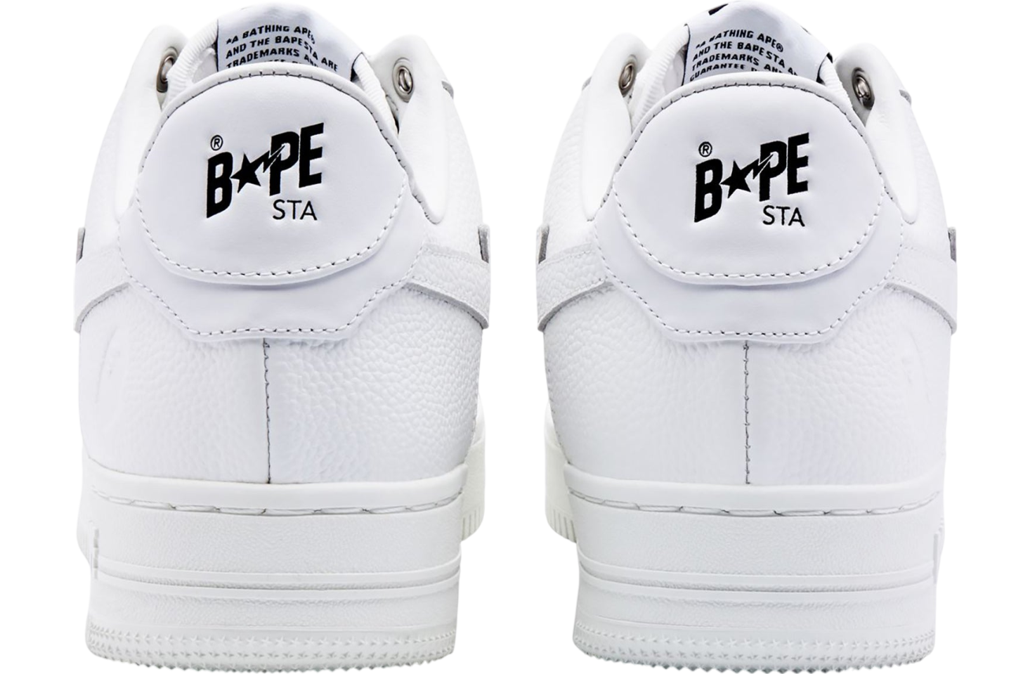 Bape Sta White / Black accents