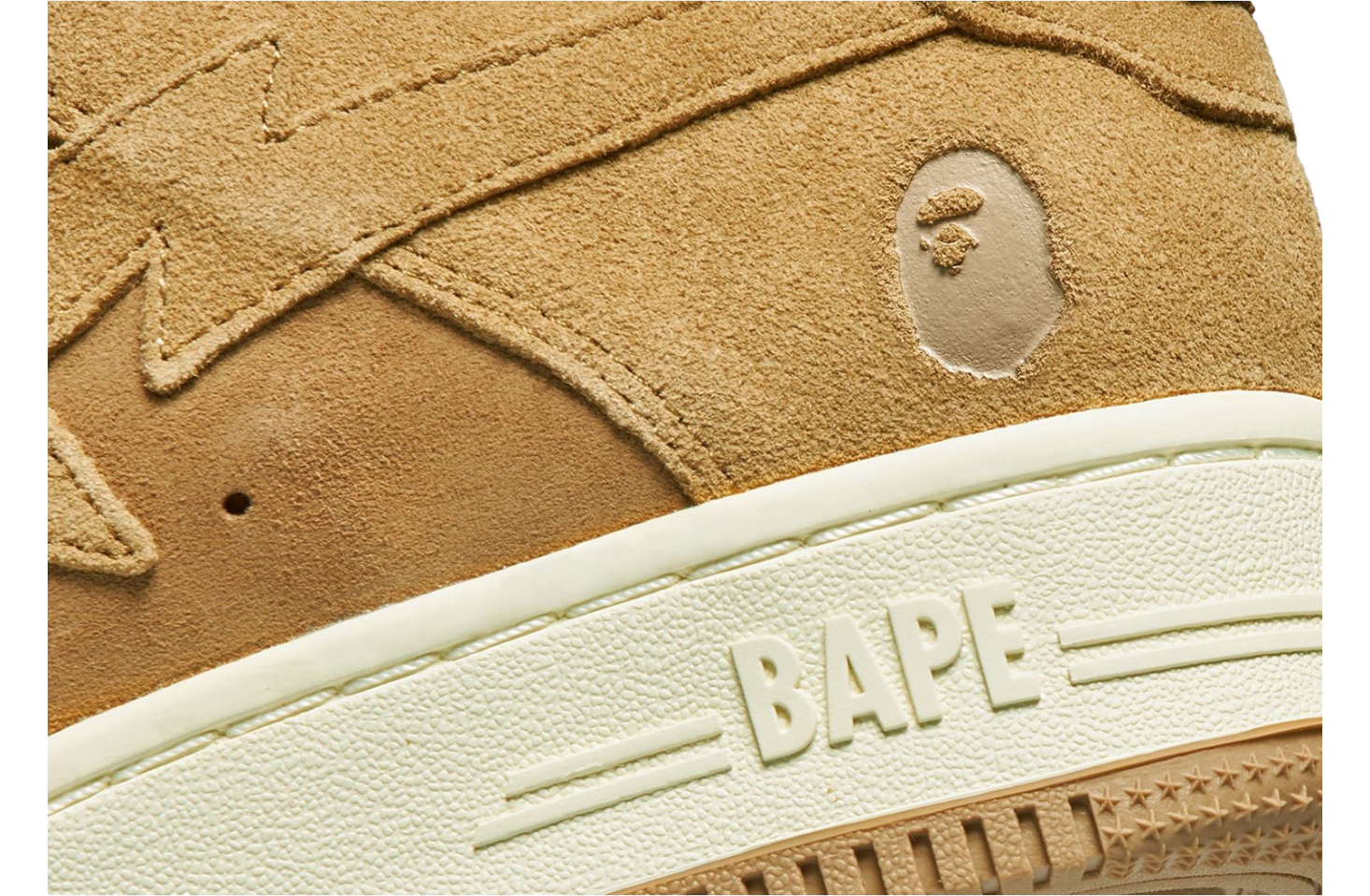 Bape Staª WMNS Beige / White