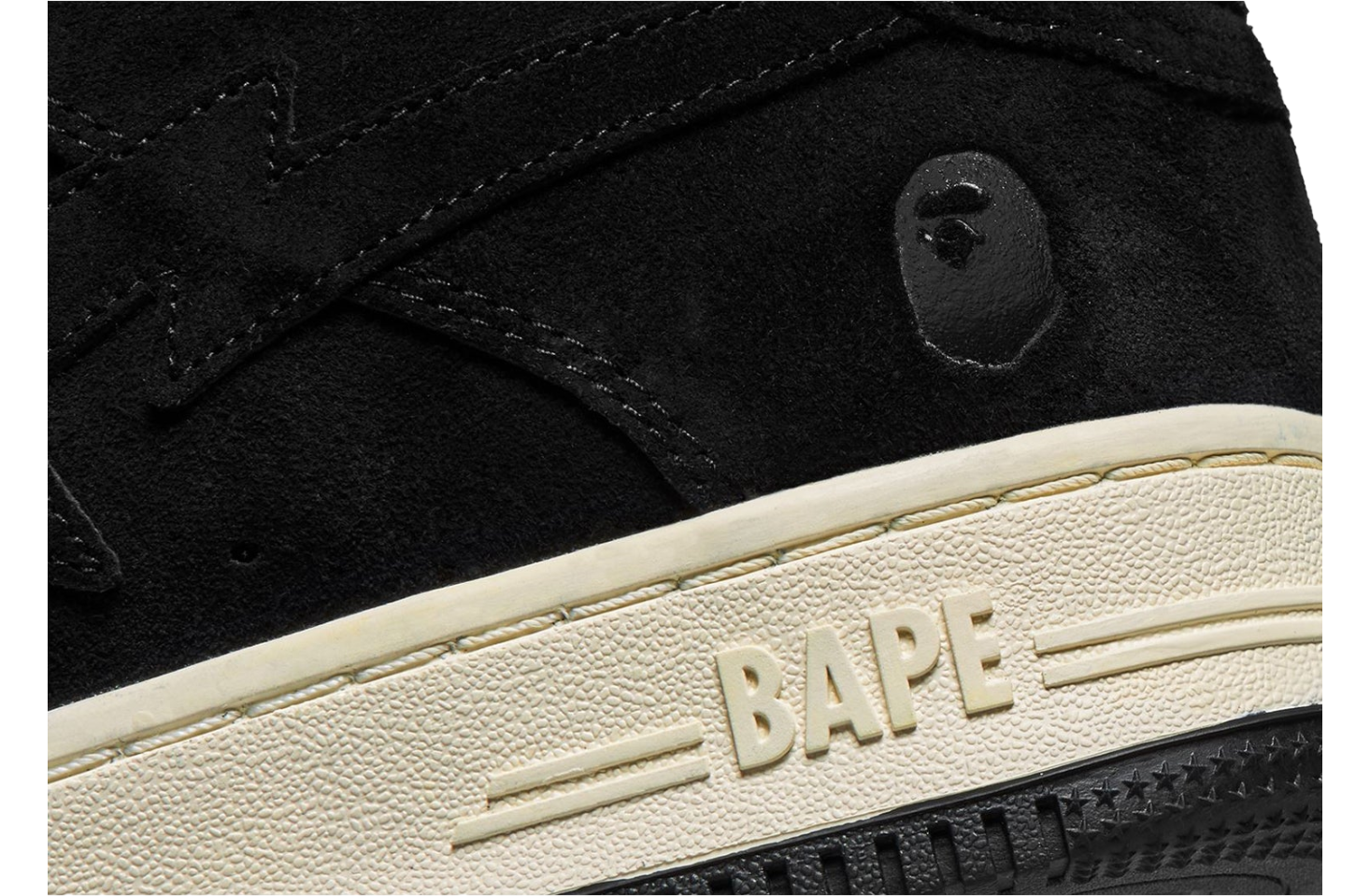 Bape Staª WMNS Black / Black / White