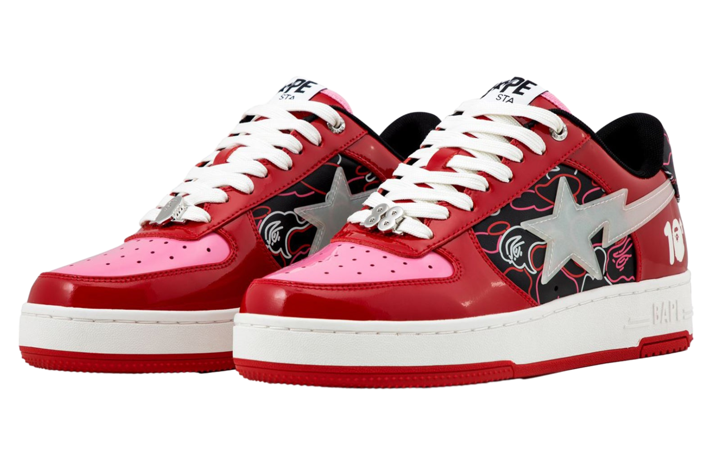 Bape X 88rising Bape Sta-02 Red