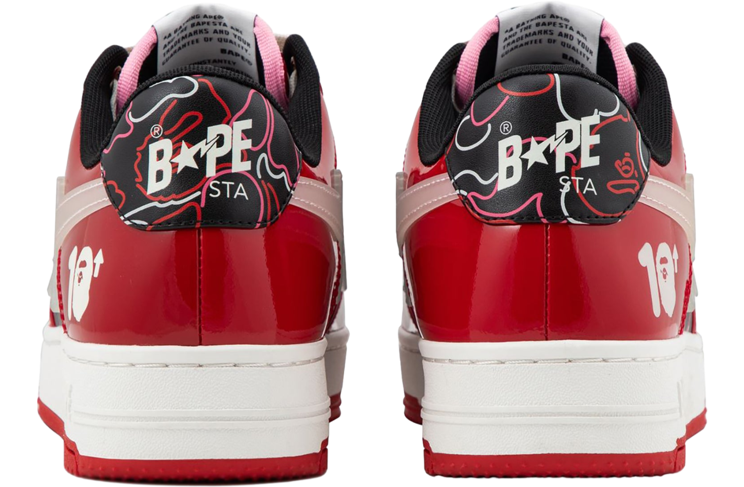Bape X 88rising Bape Sta-02 WMNS Red - Aug 2025 - 1L23-291
