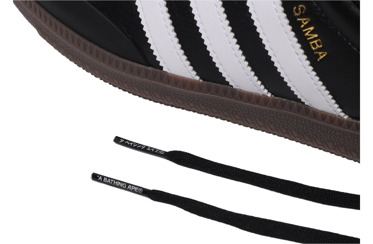 Bape X Adidas Black / White