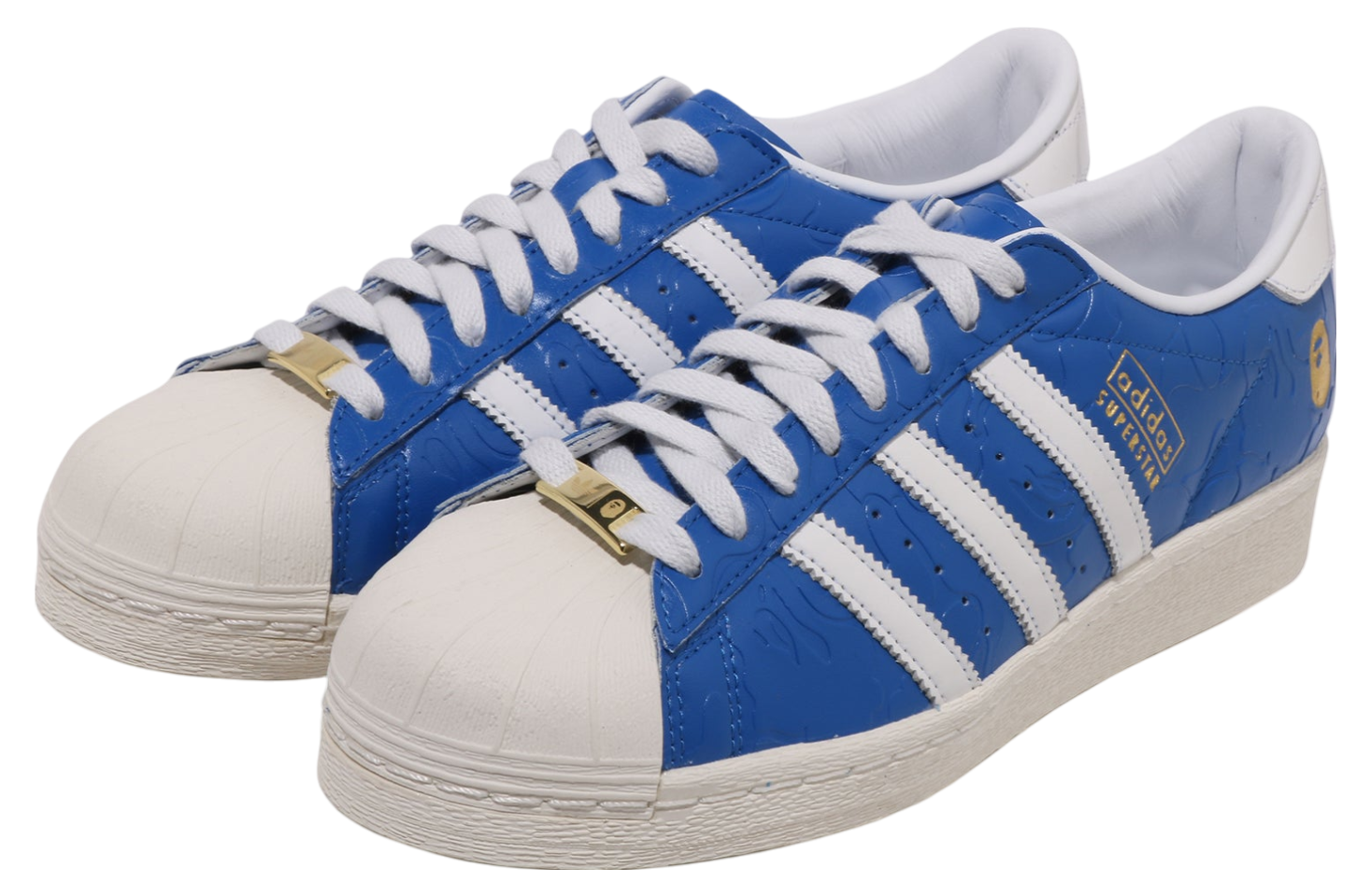 Bape X Adidas Blue