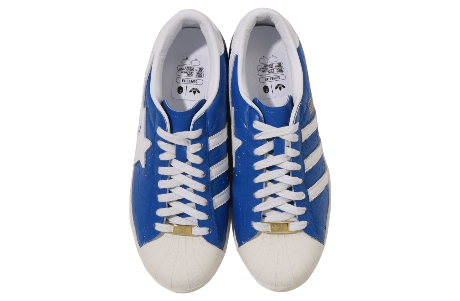 Bape X Adidas Blue