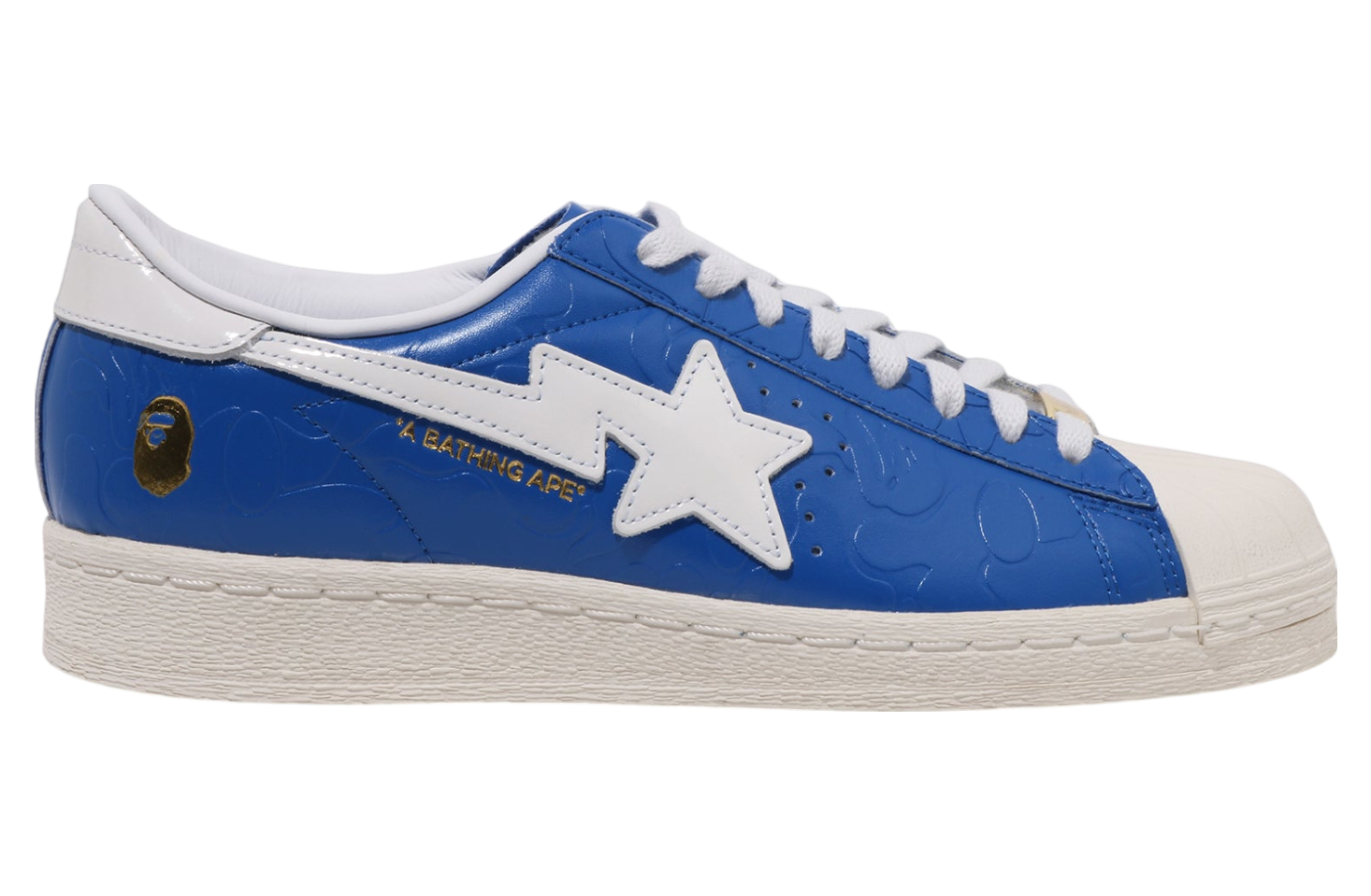 Bape X Adidas Blue