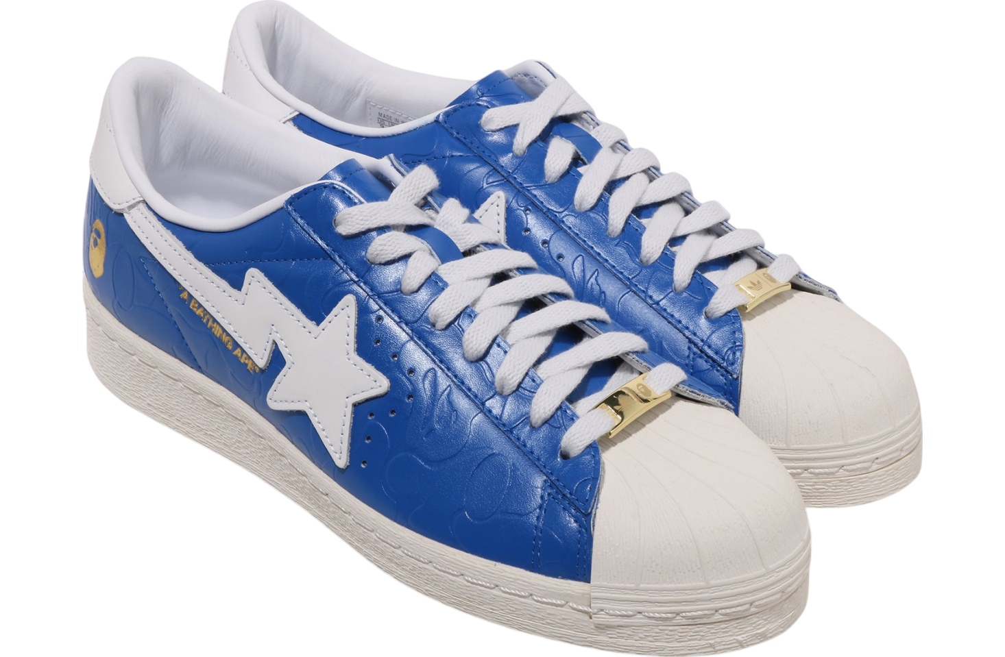 Bape X Adidas Blue / White