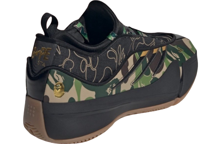 BAPE x adidas Dame 9 Core Black