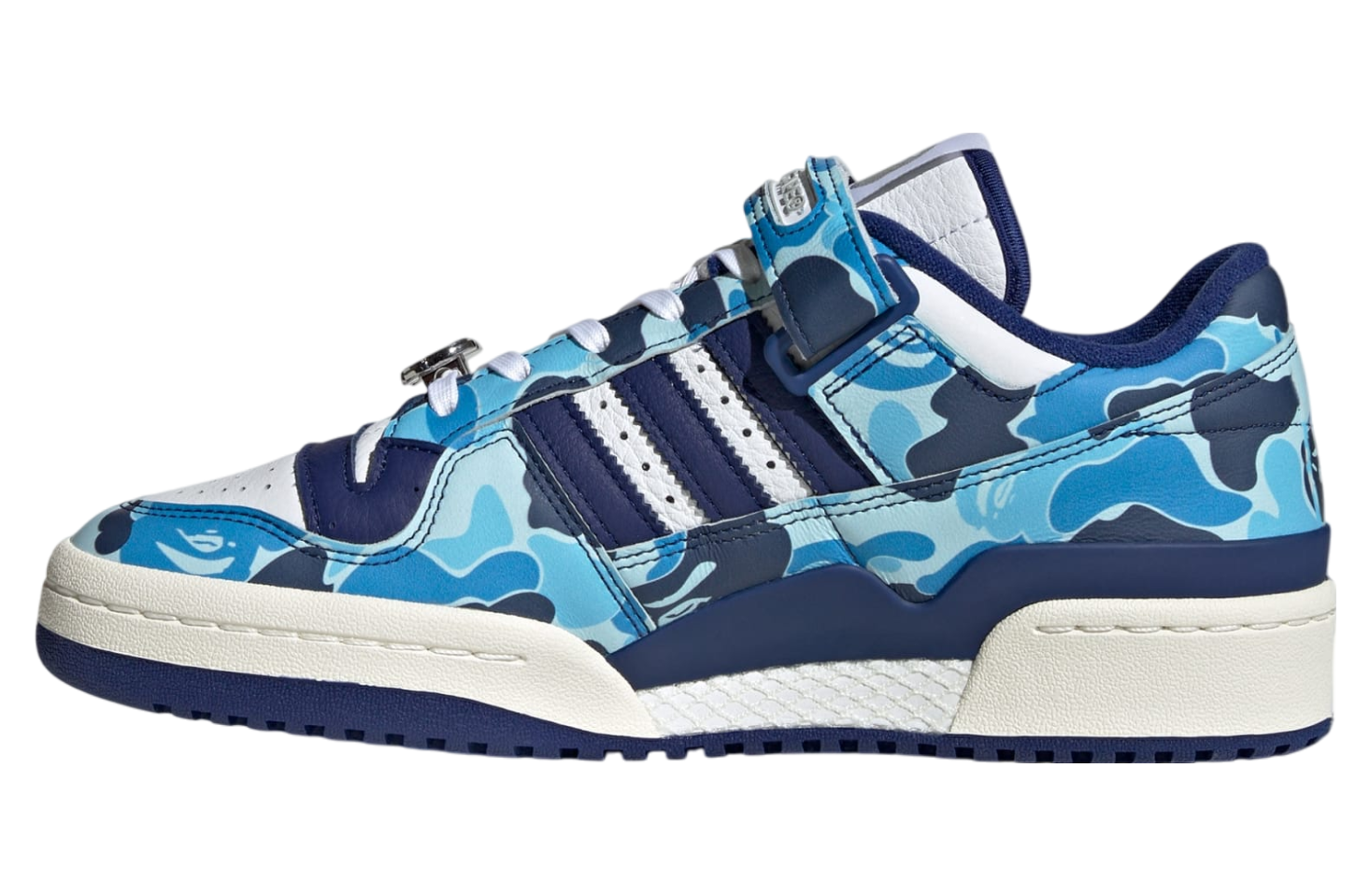 BAPE x adidas Forum 84 Low 30th Anniversary Blue Camo