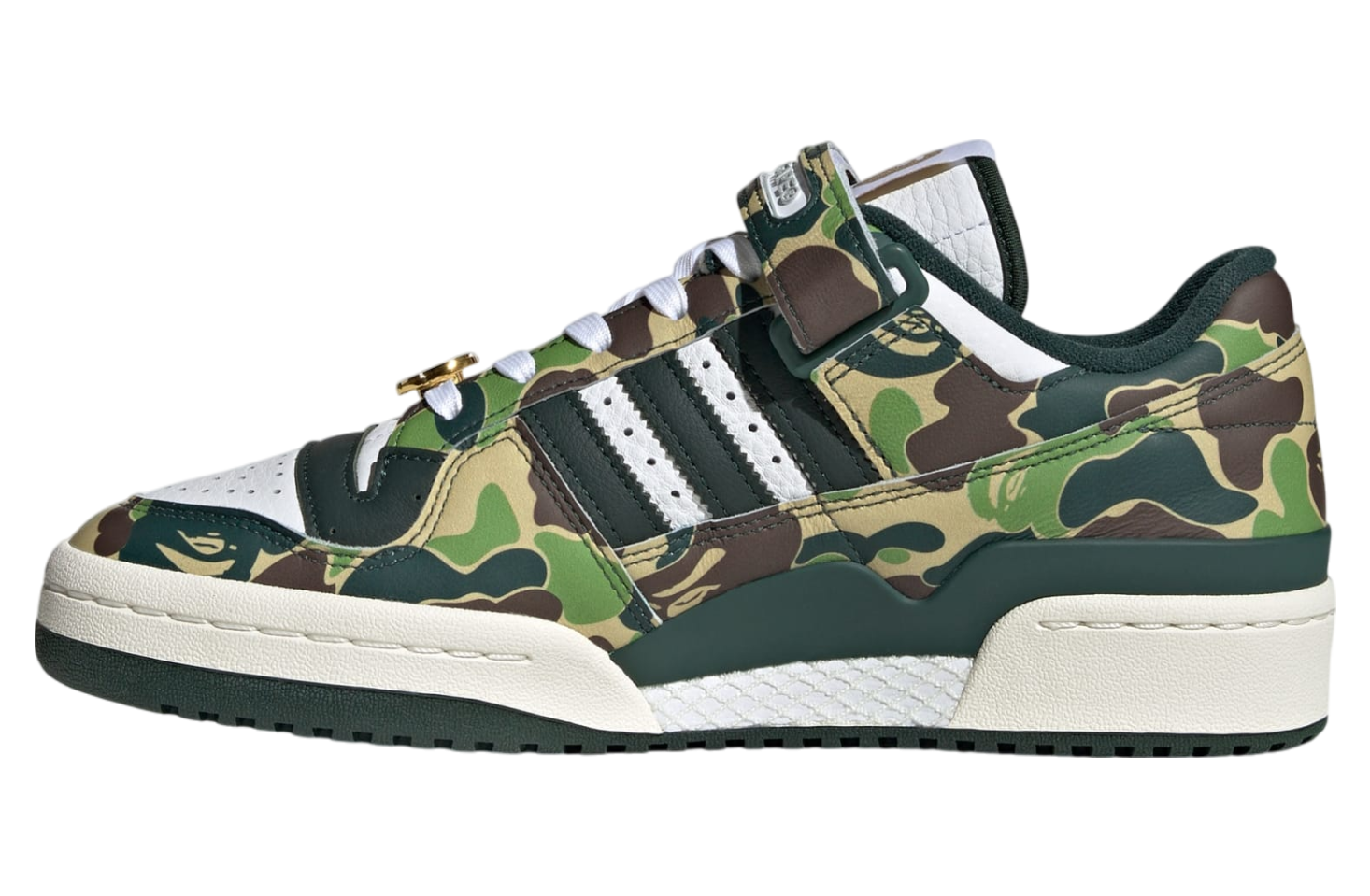 BAPE x adidas Forum 84 Low 30th Anniversary Green Camo