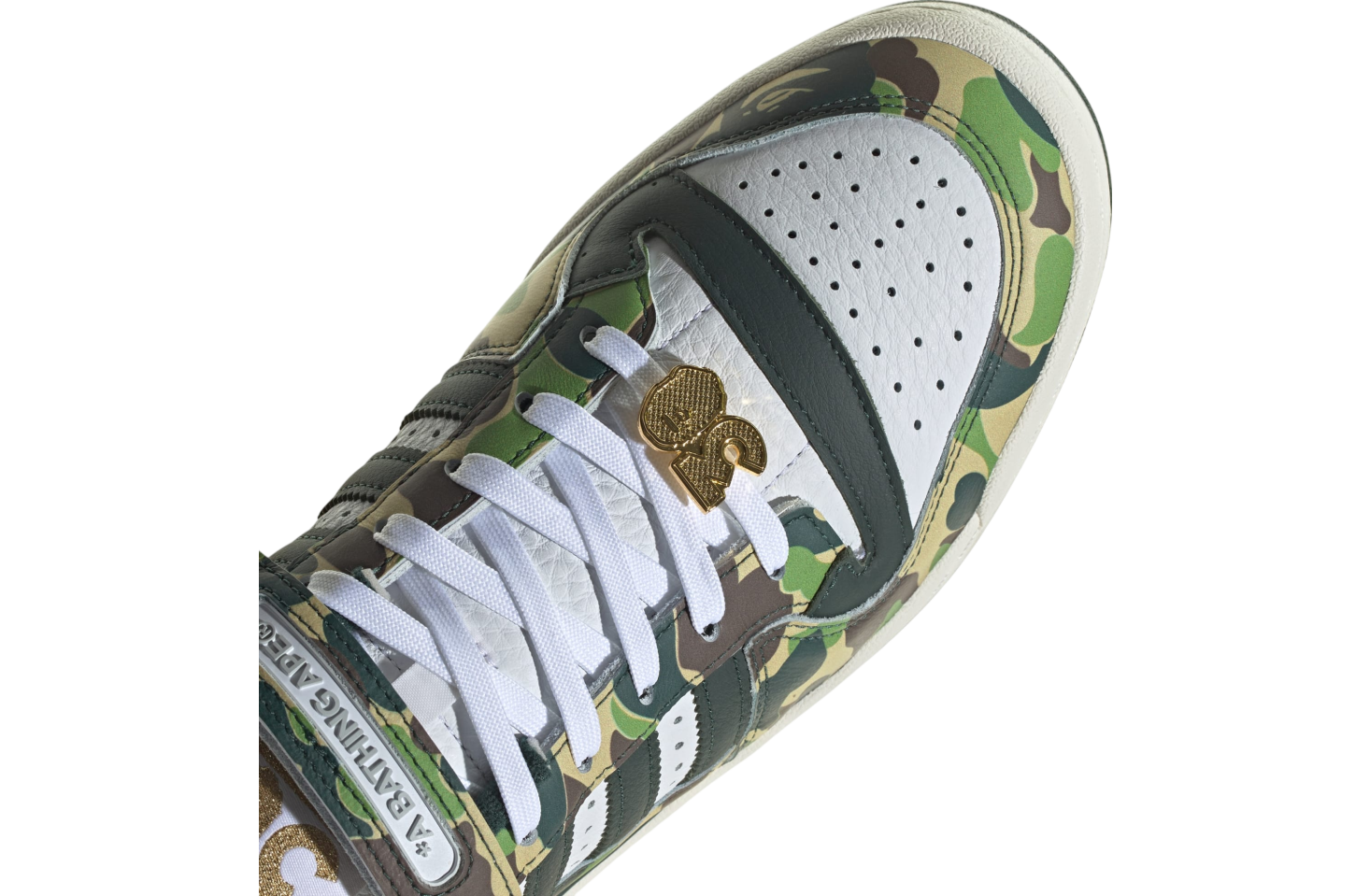 BAPE x adidas Forum 84 Low 30th Anniversary Green Camo