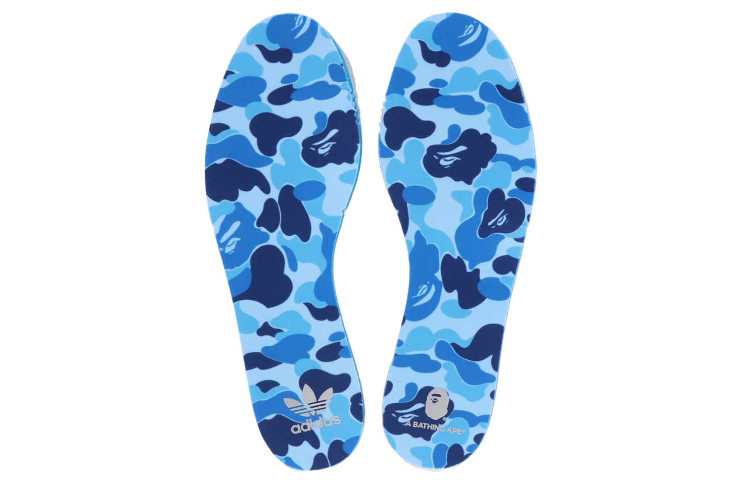 Bape X Adidas Forum 84 Low Abc Camo Blue