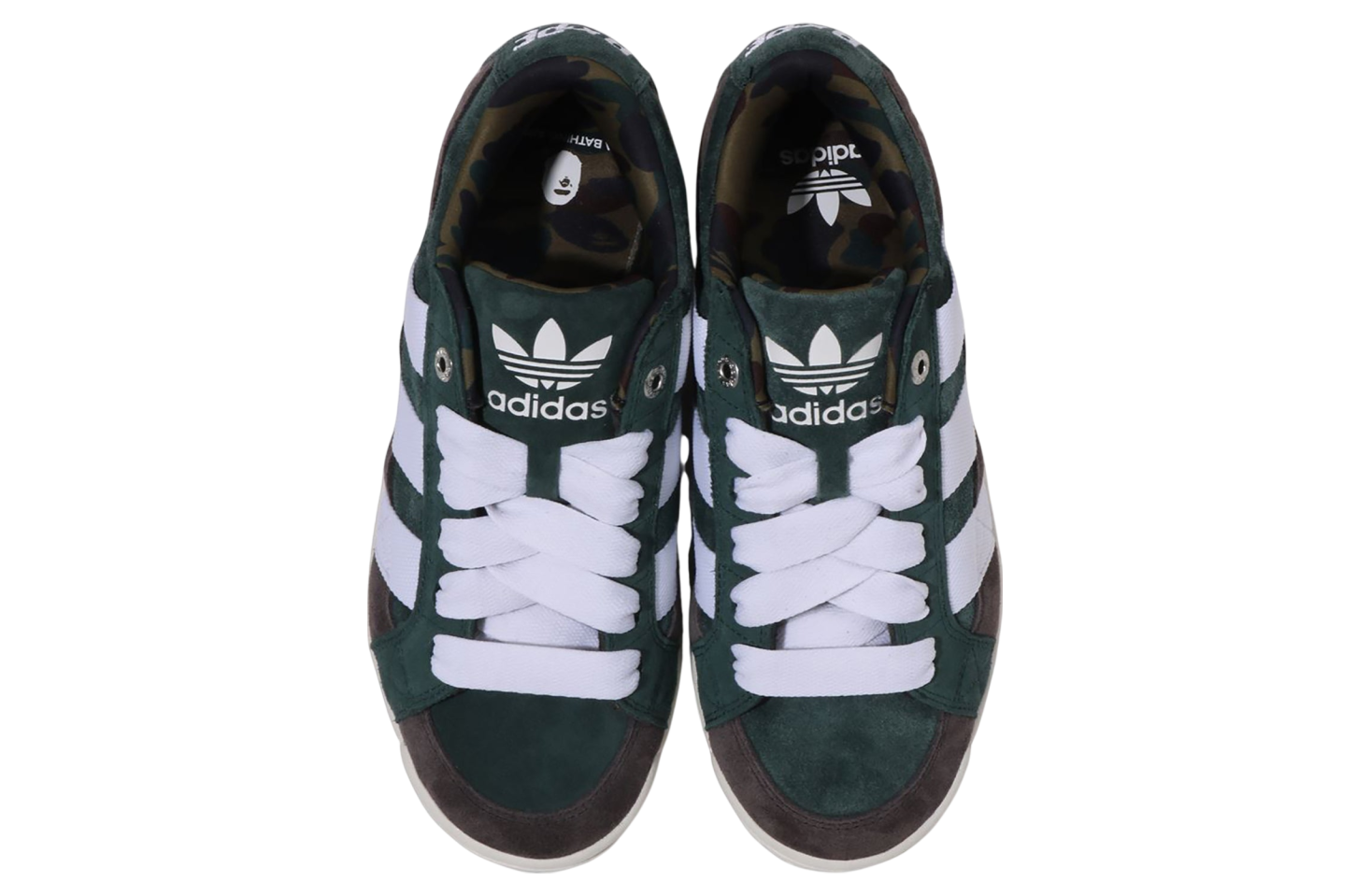 Bape X Adidas N Bape 1st Camo Green / White