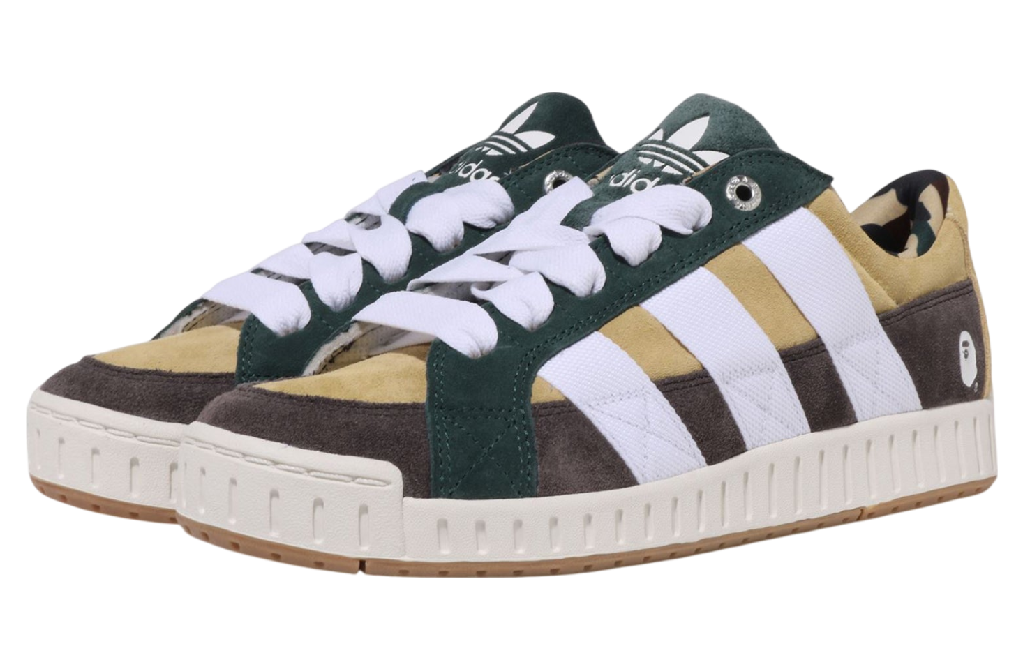Bape X Adidas N Bape 1st Camo Yellow / White