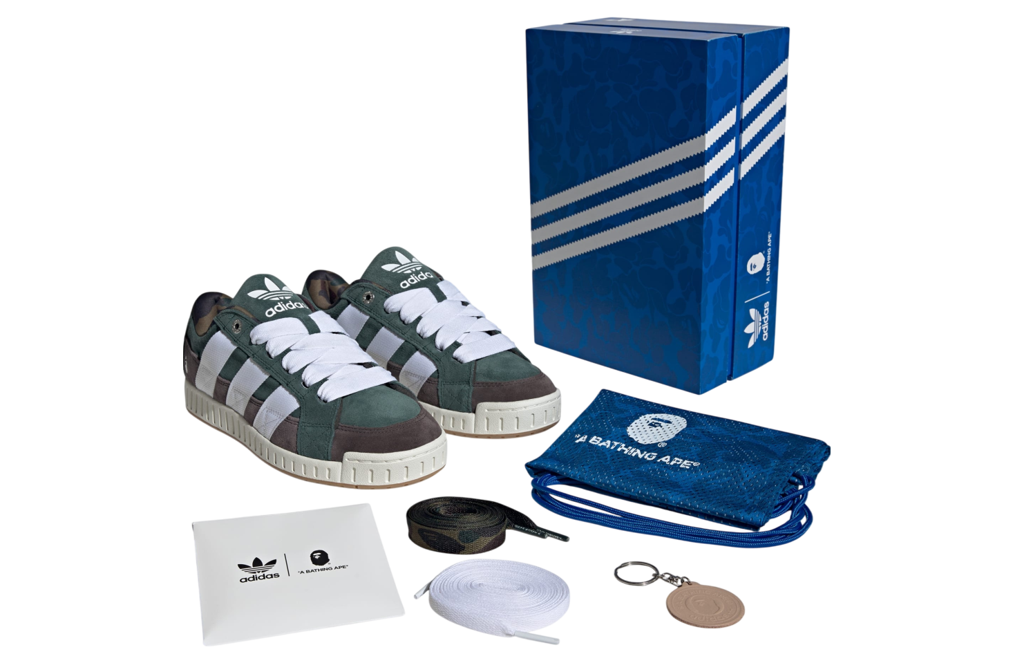 BAPE x adidas N Shadow Green