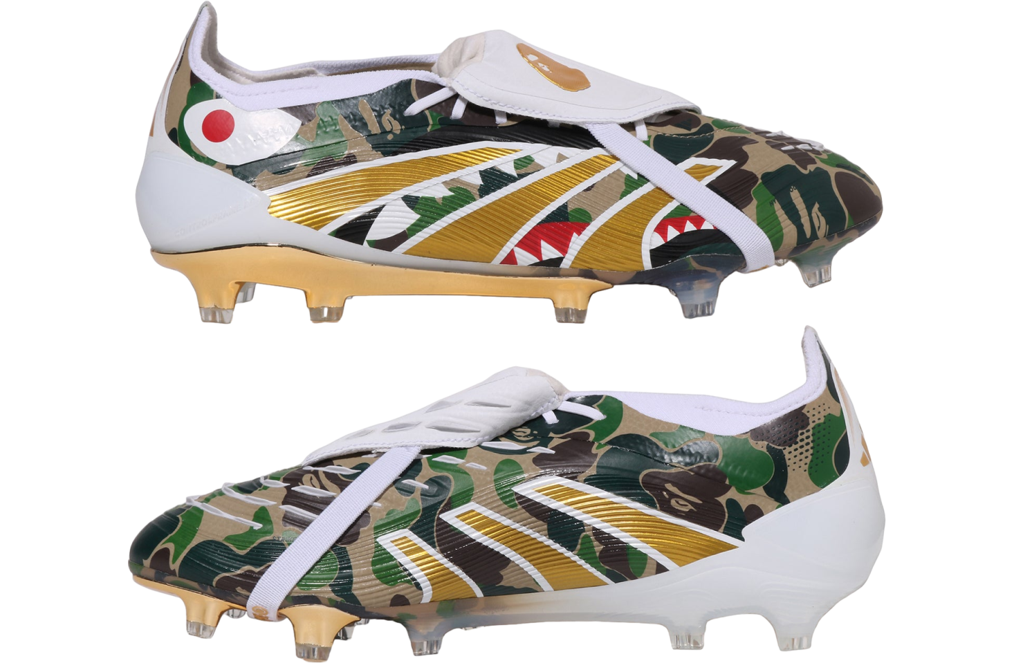 adidas A BATHING APE プレデター ELITE FT FG Bape X Adidas Predator Elite FT FG Green / Camo - Sep 2025