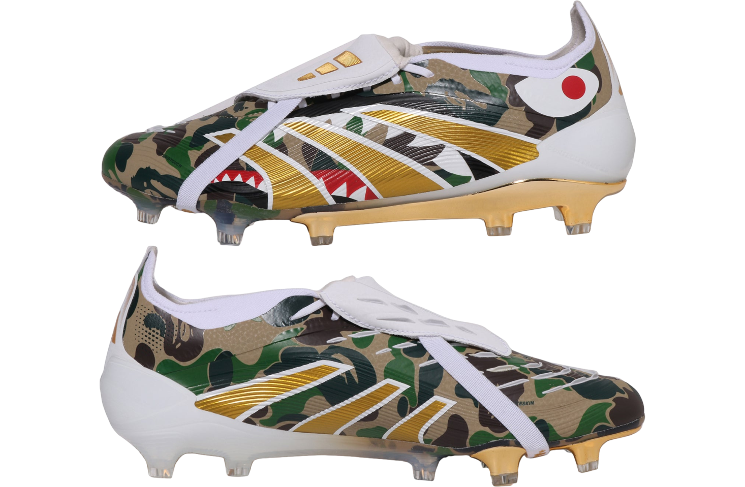 Bape X Adidas Predator Elite FT FG Green / Camo - Sep 2025