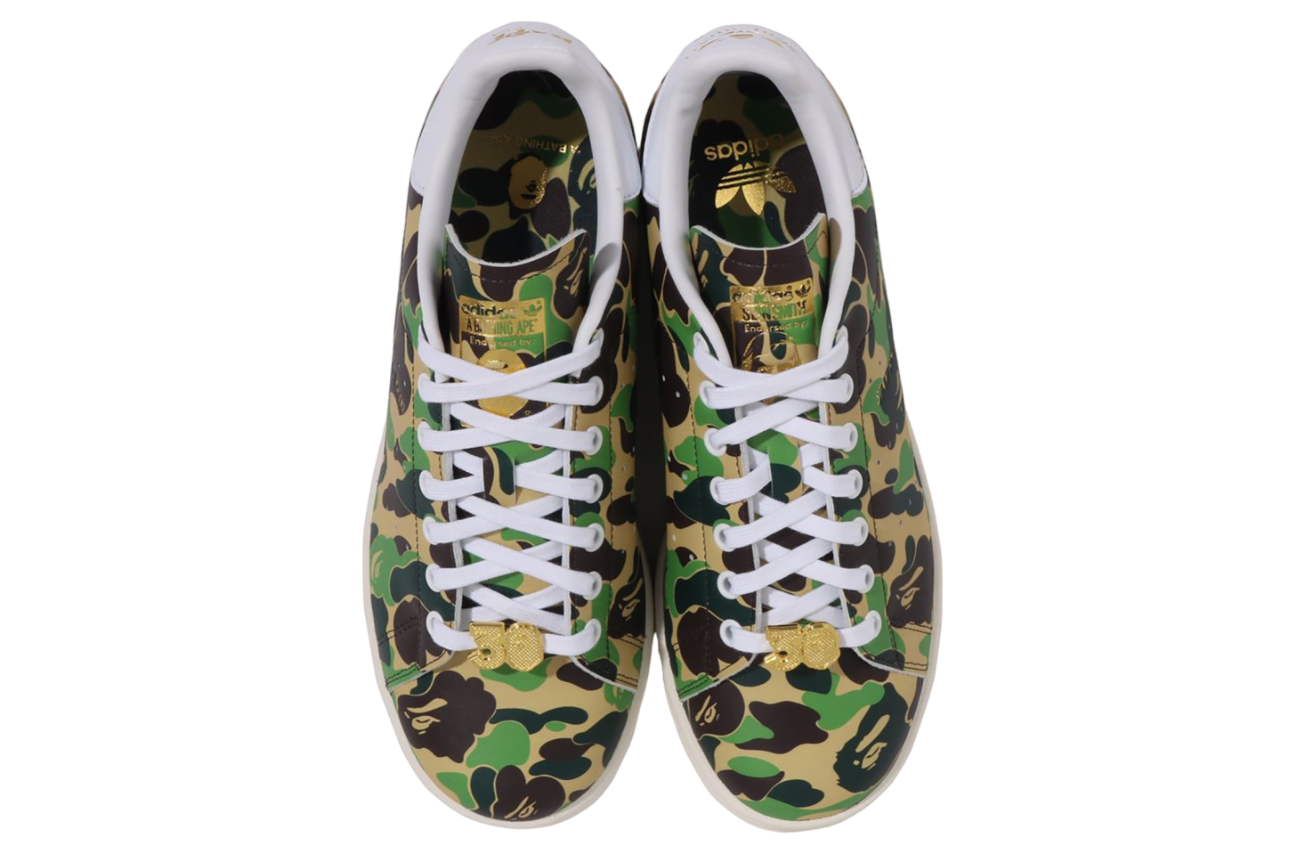 Bape X Adidas Stan Smith Bape Abc Camo Green