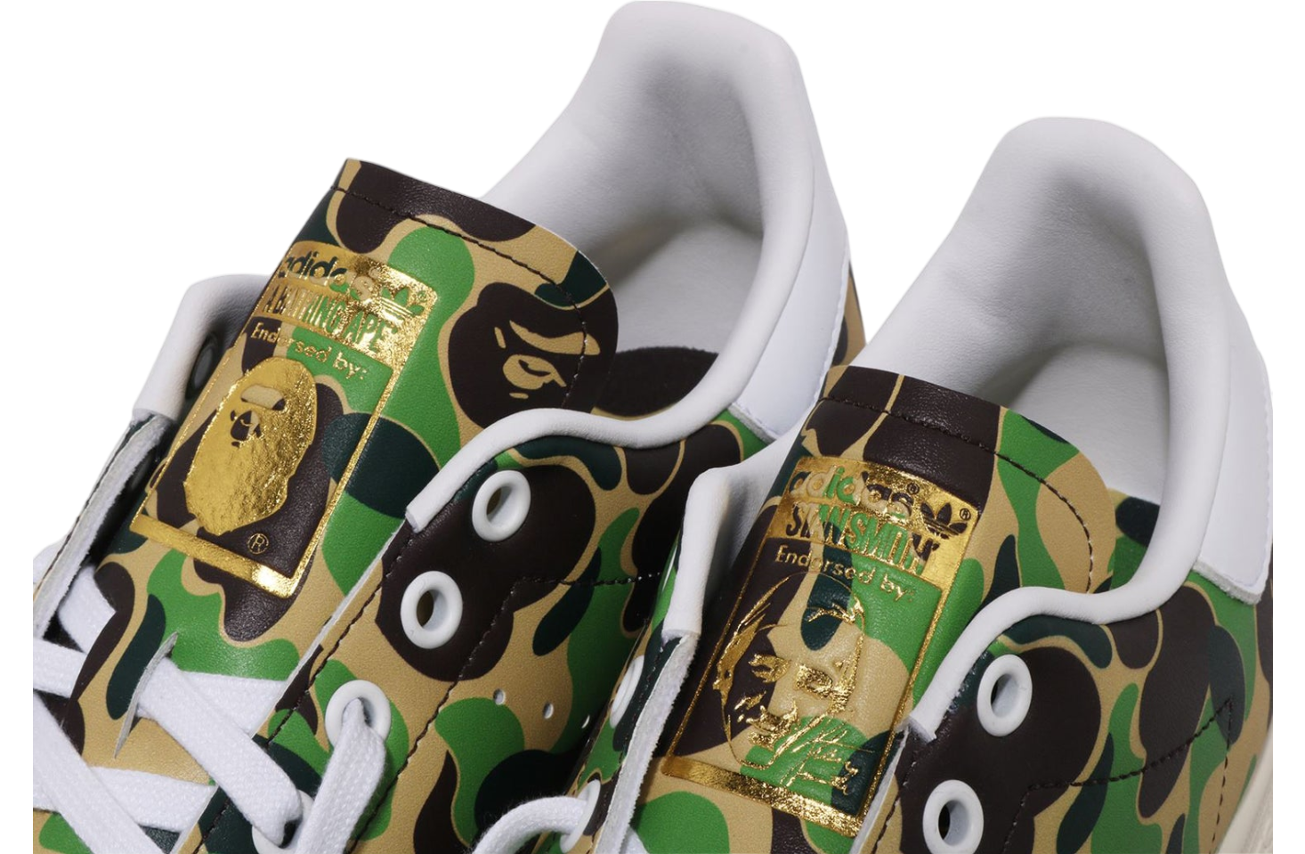 Bape X Adidas Stan Smith Bape Abc Camo Green