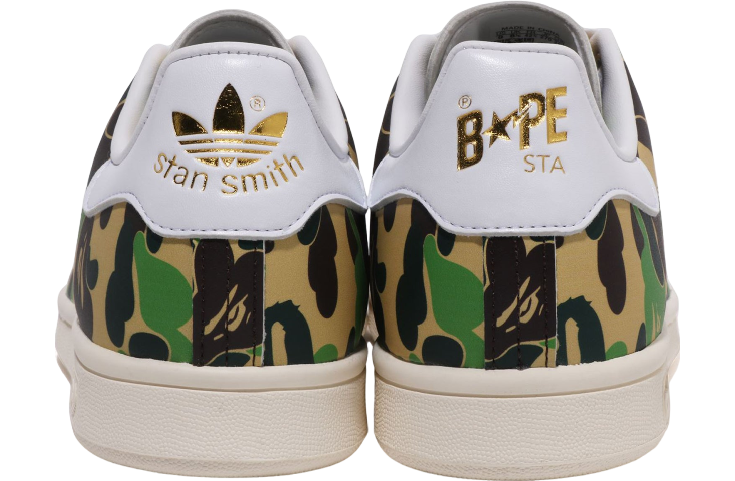 Bape X Adidas Stan Smith Bape Abc Camo Green