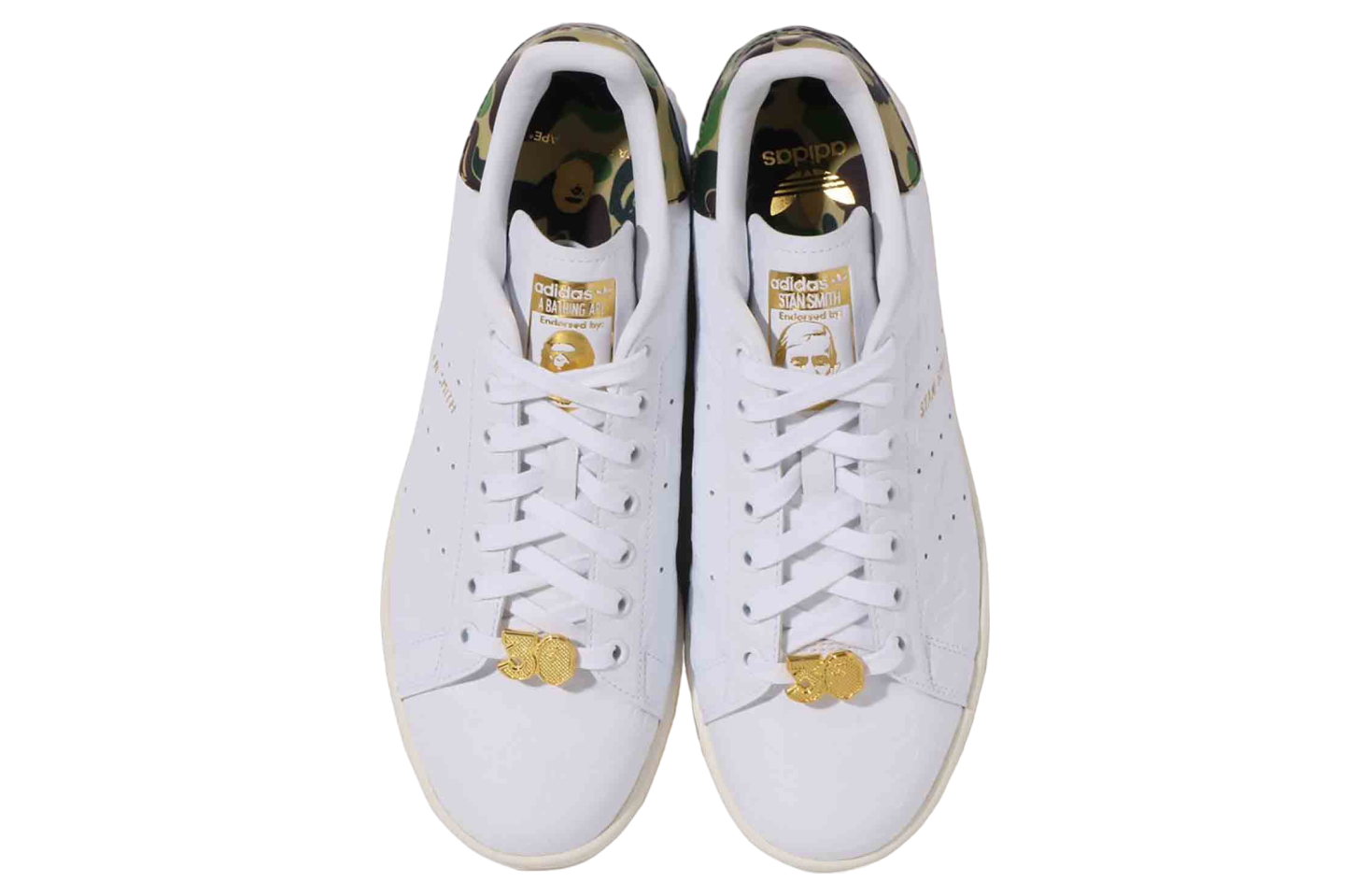 Bape X Adidas Stan Smith Bape Camo White