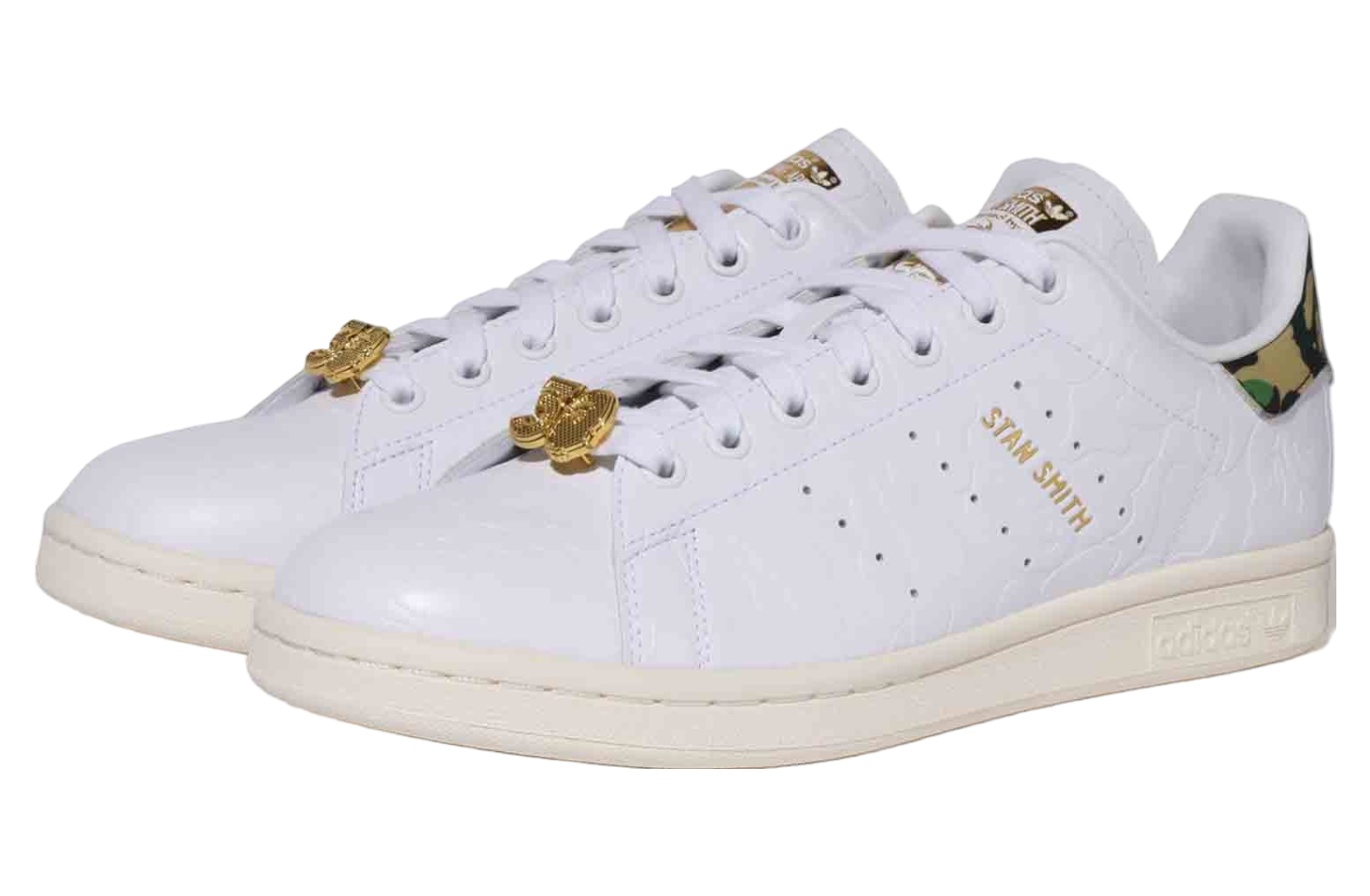 Bape X Adidas Stan Smith Bape Camo WMNS White