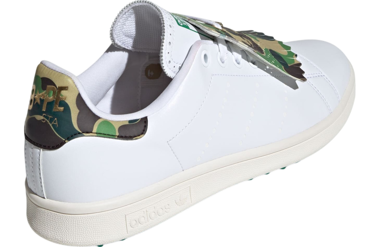 Bape x Adidas Stan Smith Cloud White / Green