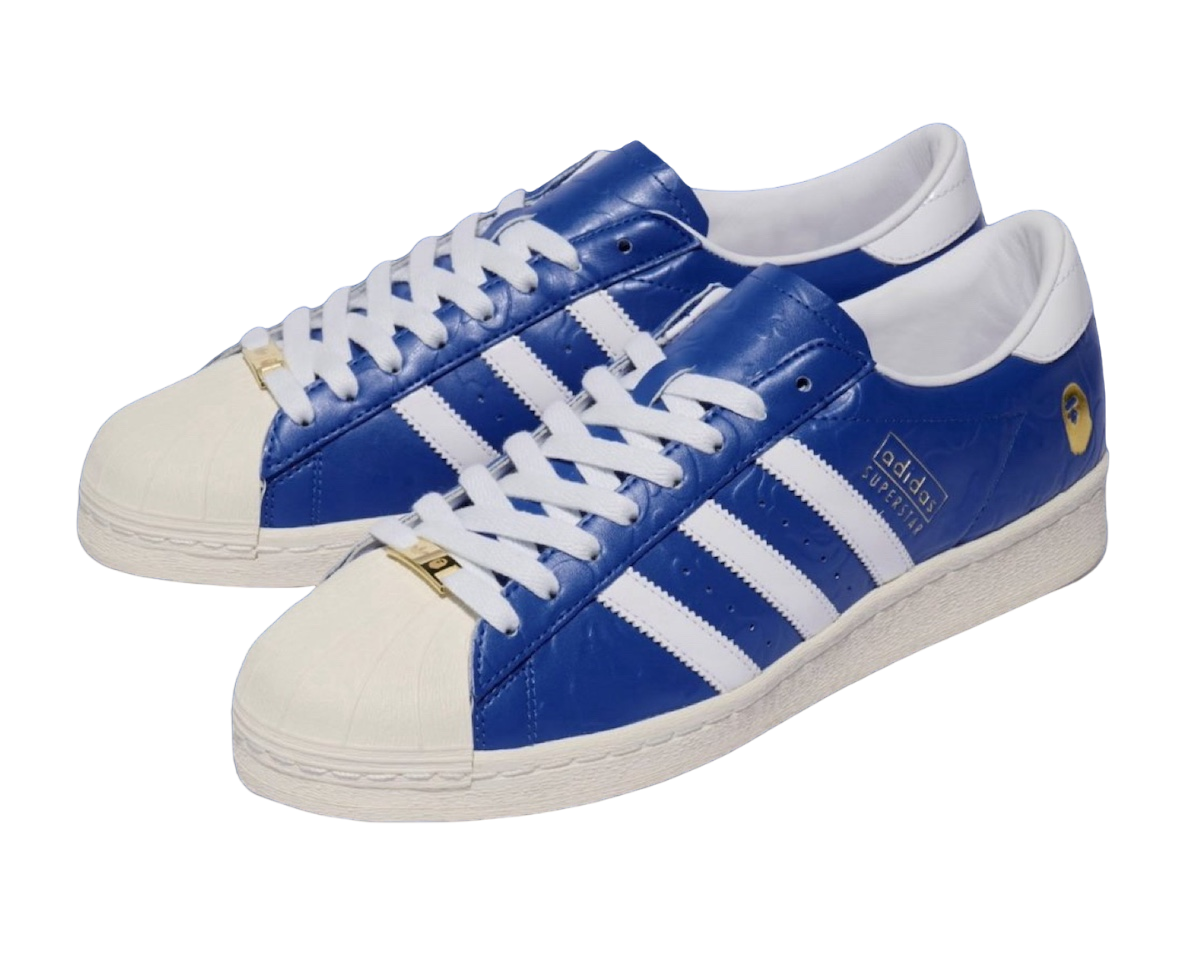 Adidas superstar 2 blue white best sale