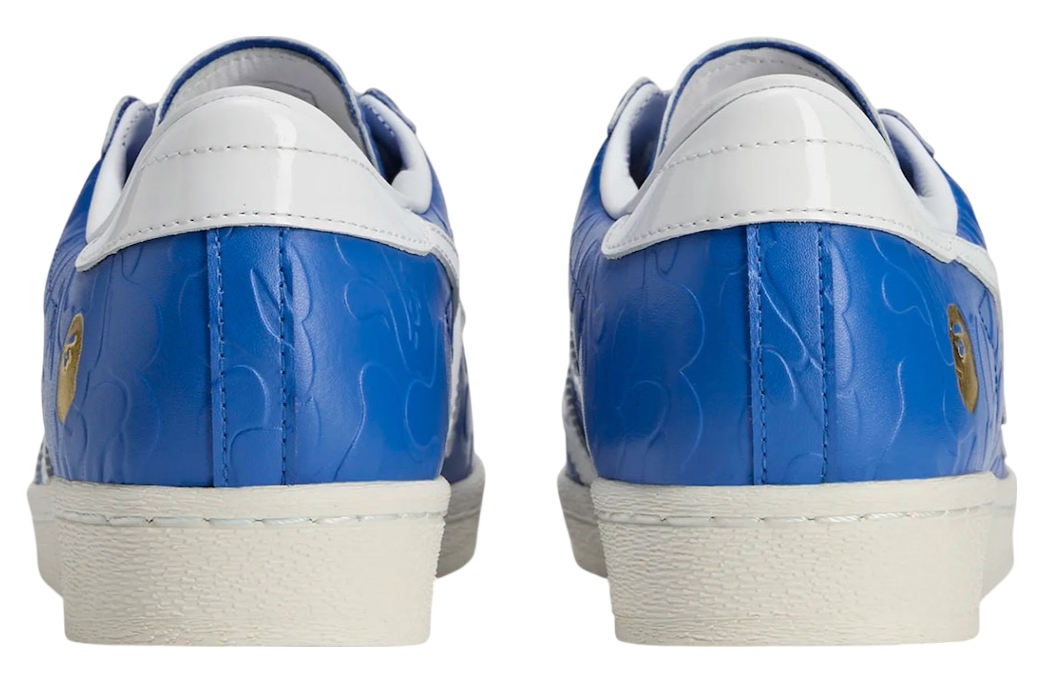 BAPE x adidas Superstar Blue White - Apr 2025 - JR2702